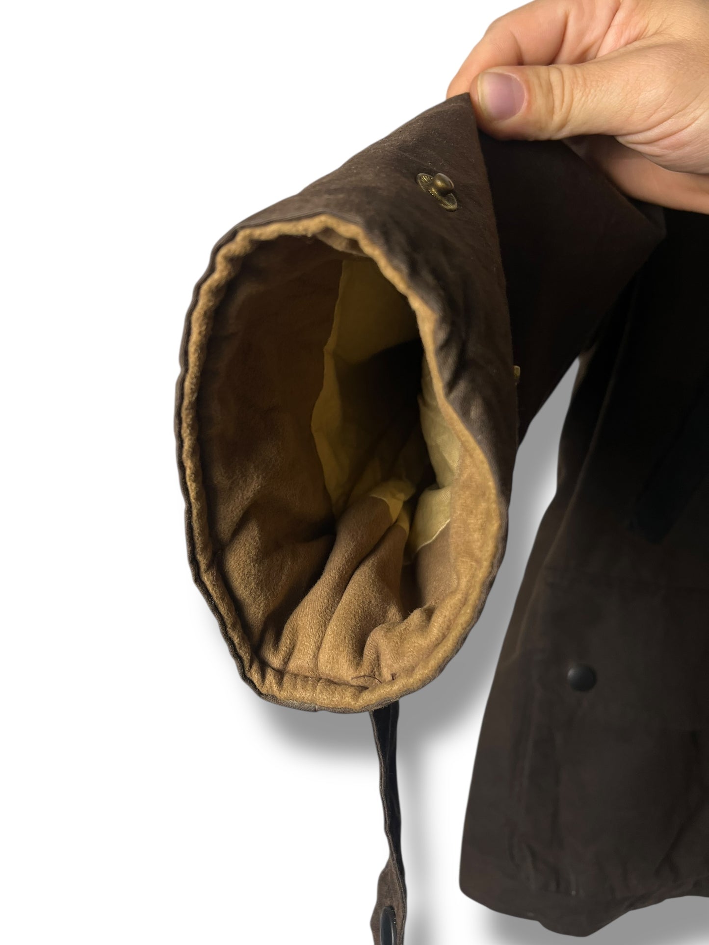 Backhouse Worker Waxed Cotton Jacket – XL – Brown