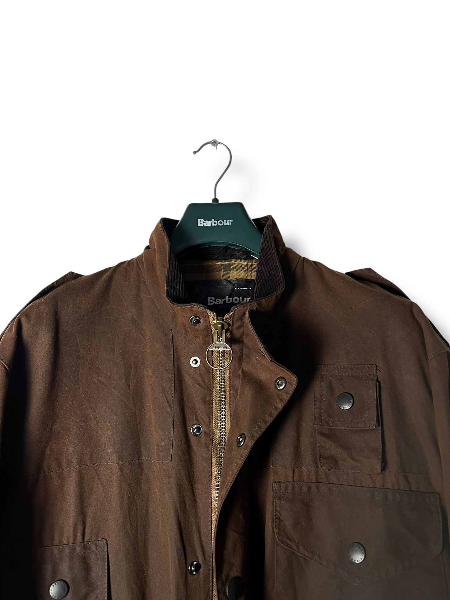 Rare Barbour Cowen Commando Jacket – Rust – C48