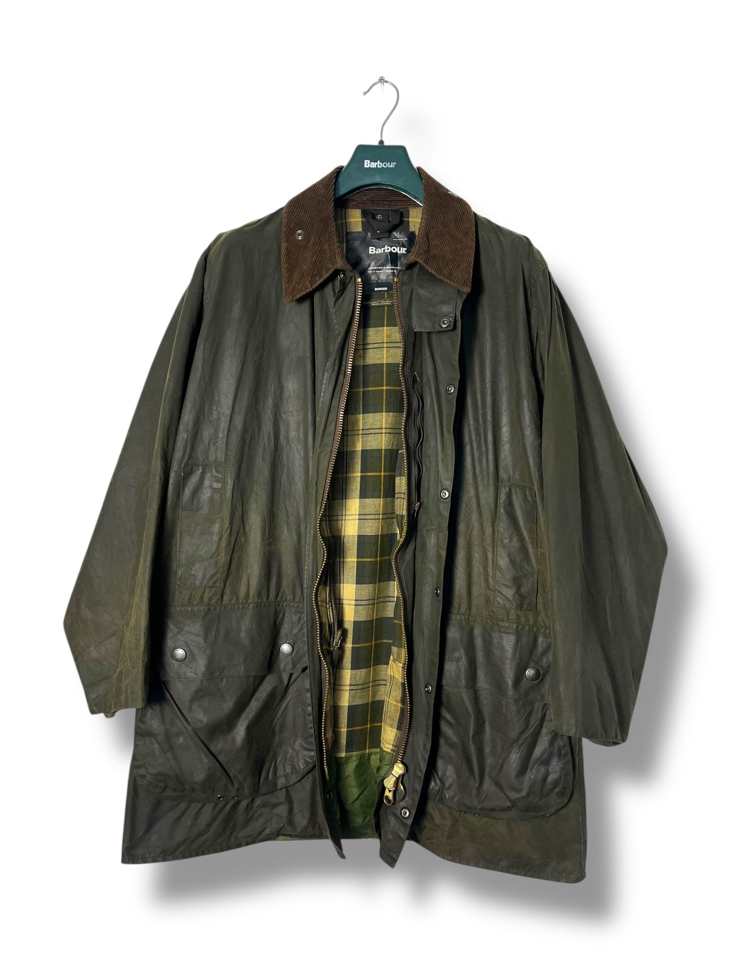 Barbour Border Jacket C42/107CM Vintage Olive Green