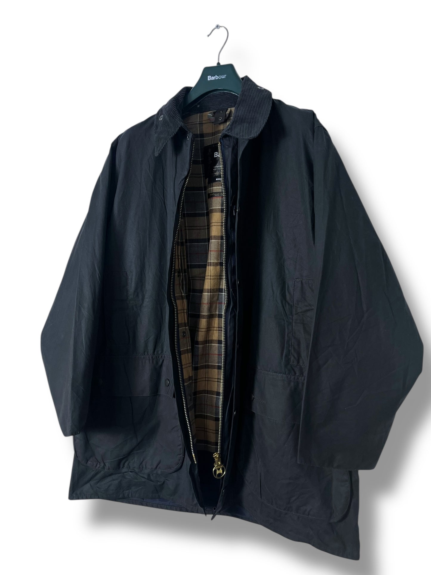 Barbour Border Jacket – Navy – C46 / 117cm