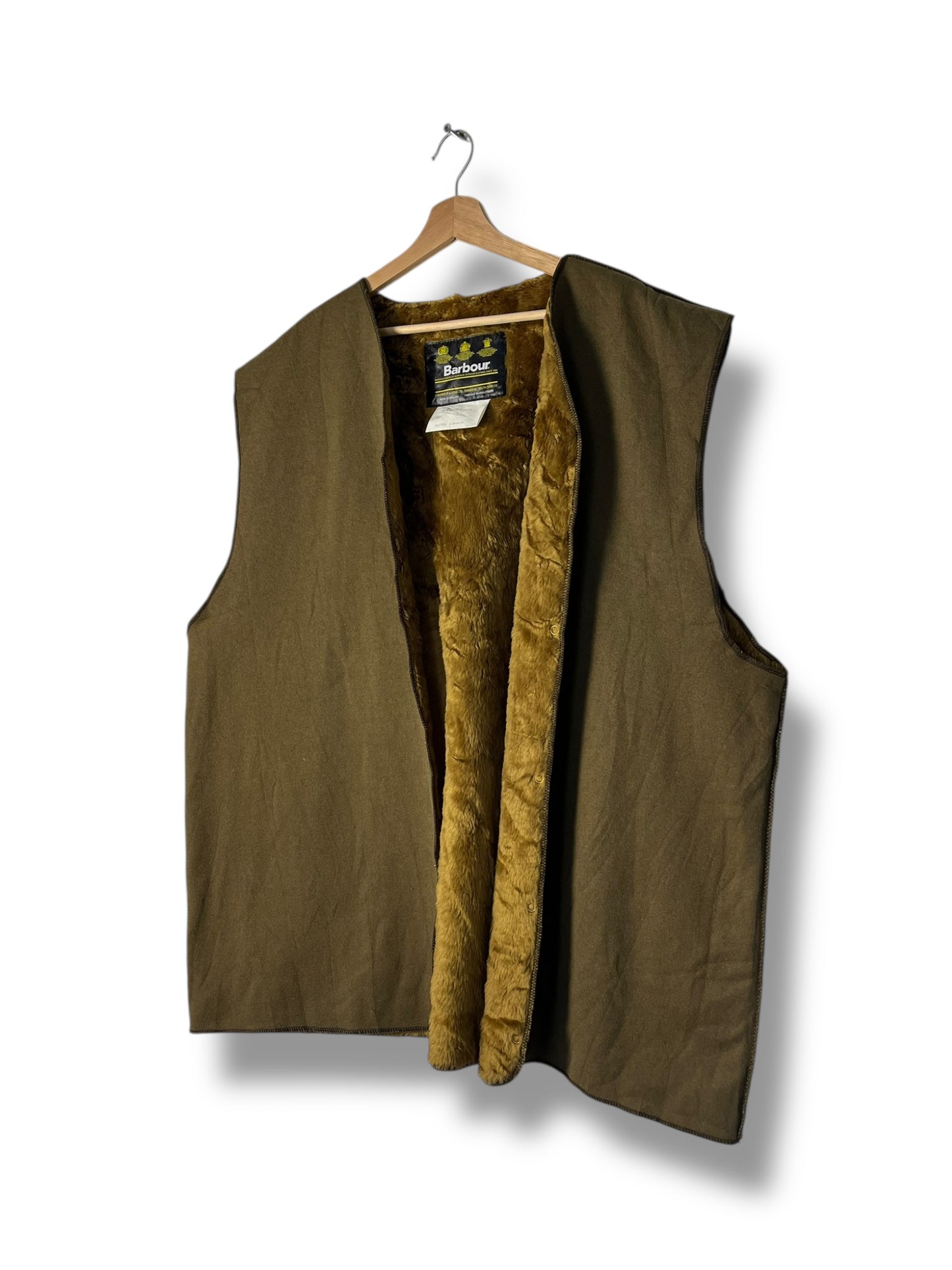 Barbour Vintage Body Warmer C66 Liner – Button Clip