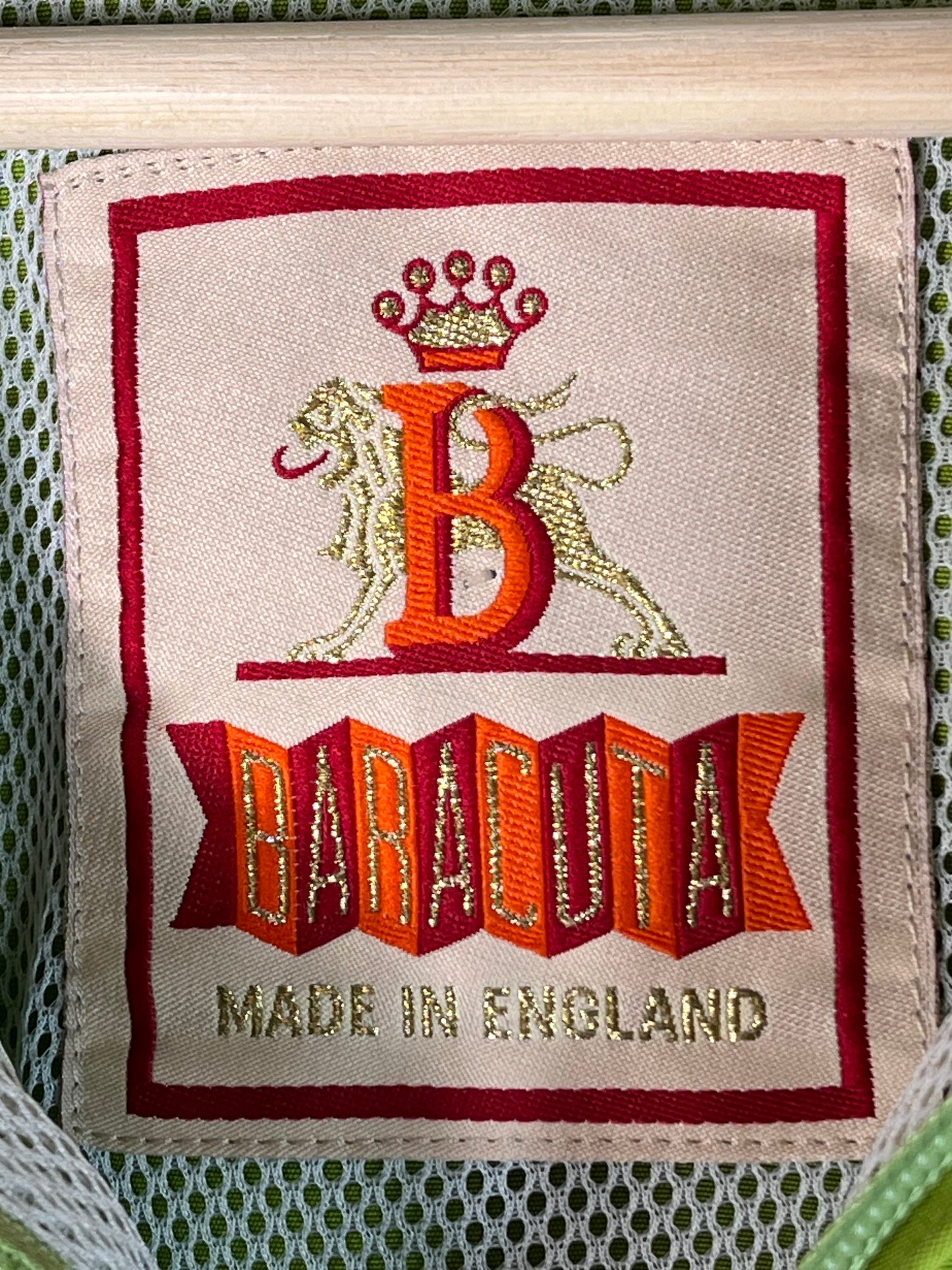 Baracuta G9 Harrington Jacket Apple Green M Made in England Summer