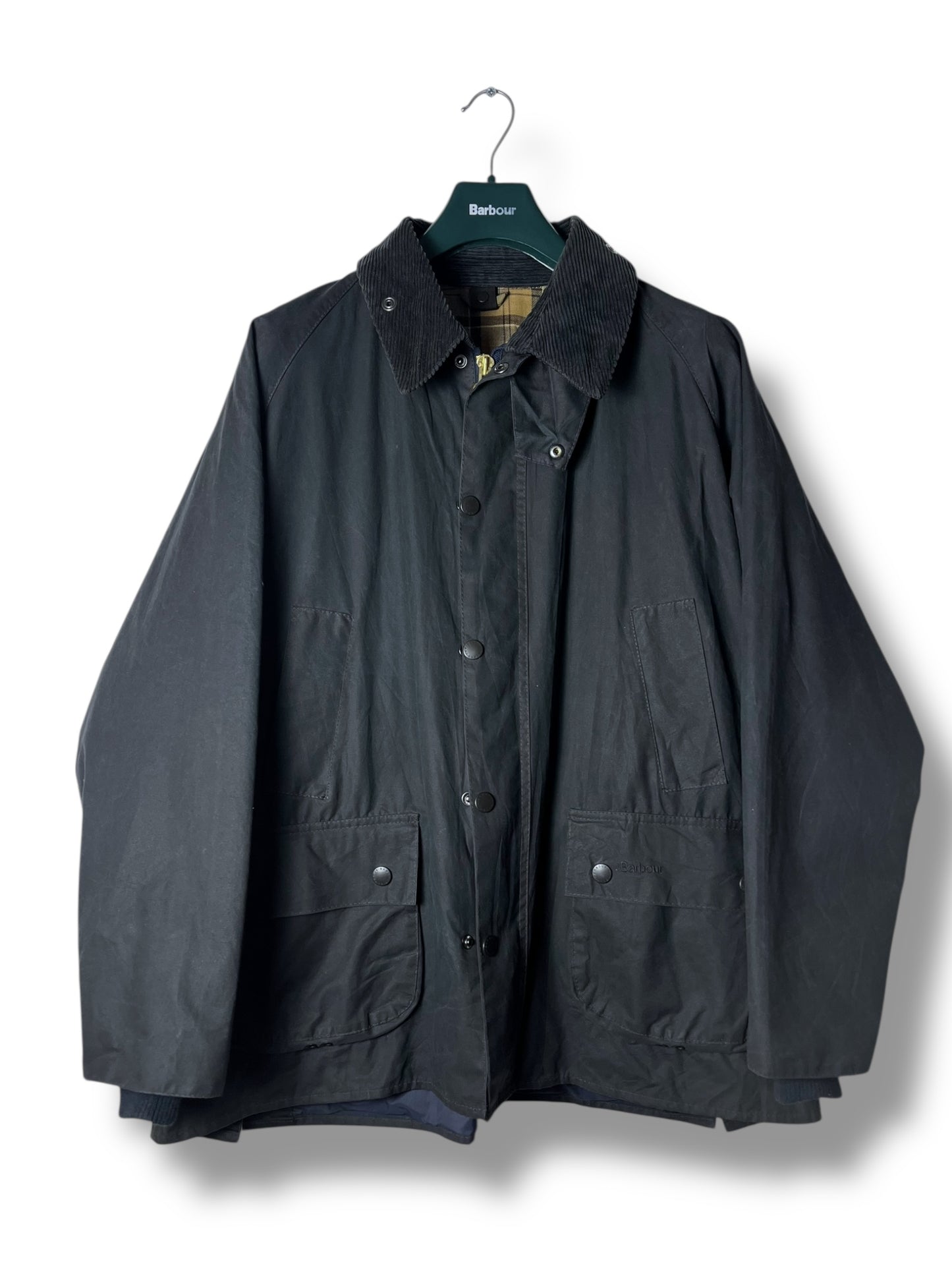 Barbour Bedale Wax Jacket – Navy – C46 XL | Selected by DRAPS