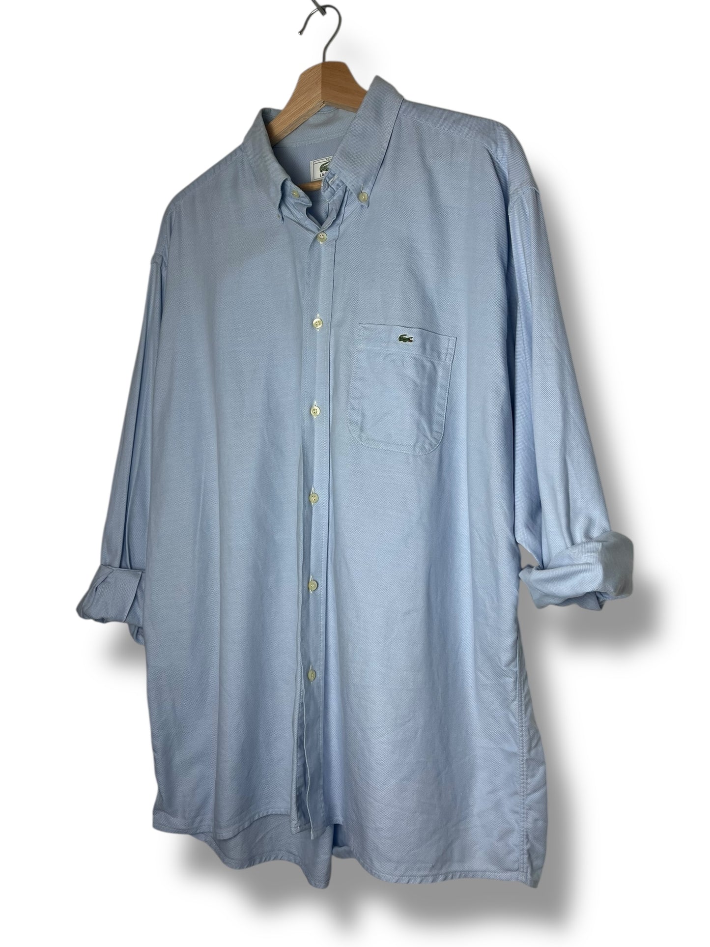 Lacoste Classic Fit Vintage Shirt – Light Blue