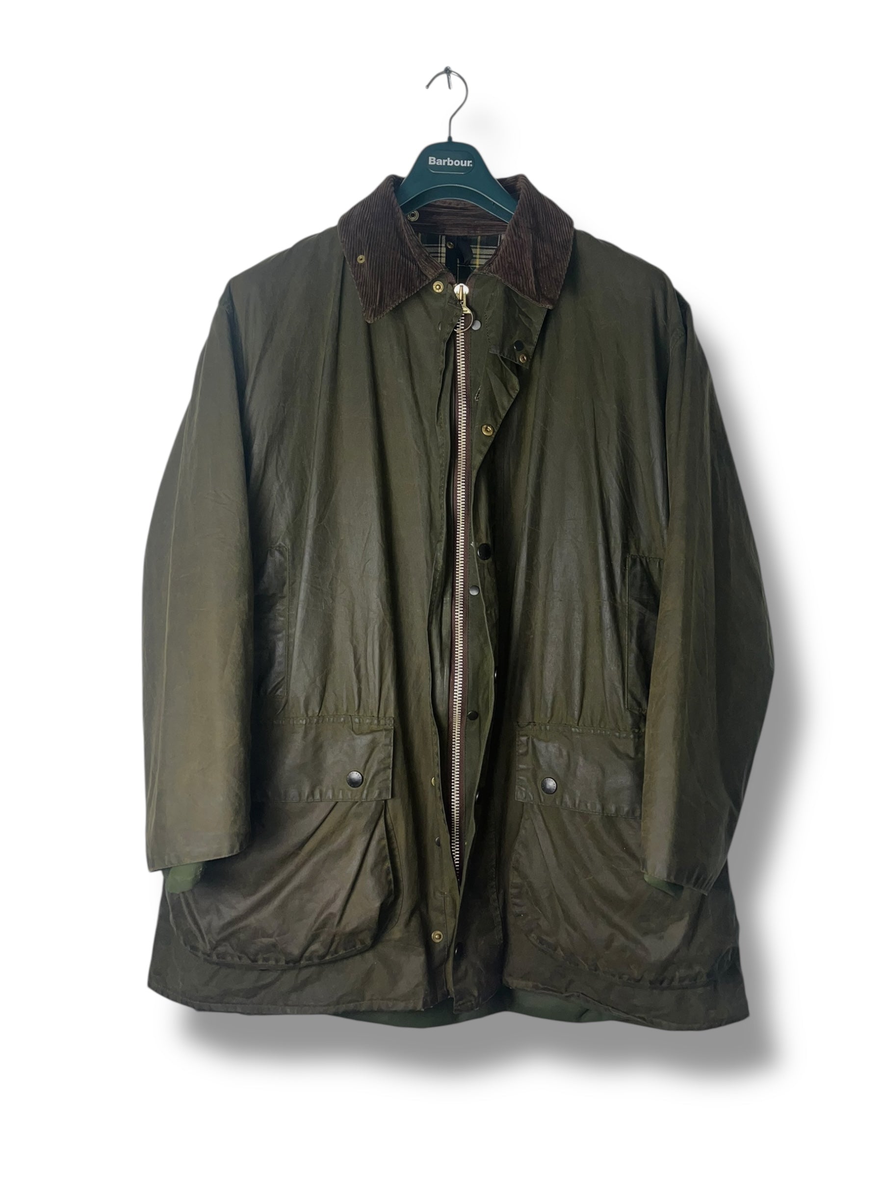 【L】2000s BARBOUR wax cotton blouson L】2000s BARBOUR wax cotton blouson