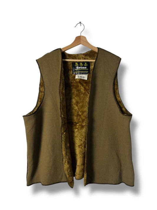 Barbour Vintage Body Warmer C46 Liner – Button Clip 1998