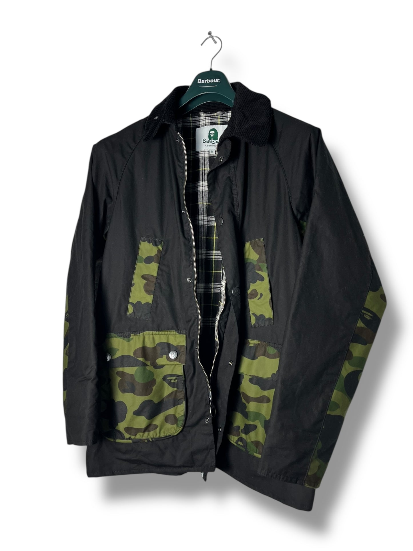 Barbour x BAPE Bedale Jacket 2021 – Size M – NWOT Rare Collaboration