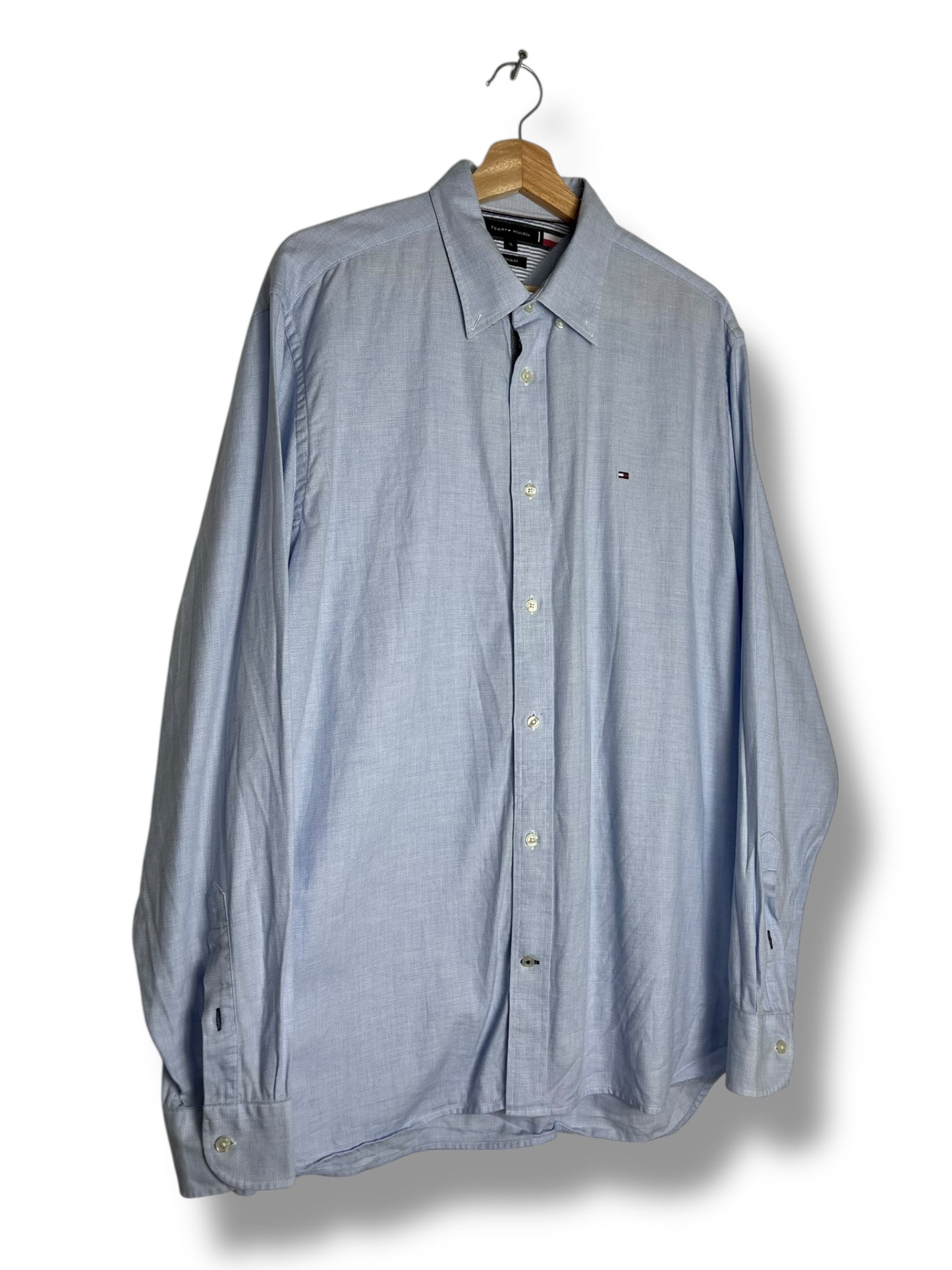 Tommy Hilfiger XL Vintage Light Blue Shirt – Regular Fit