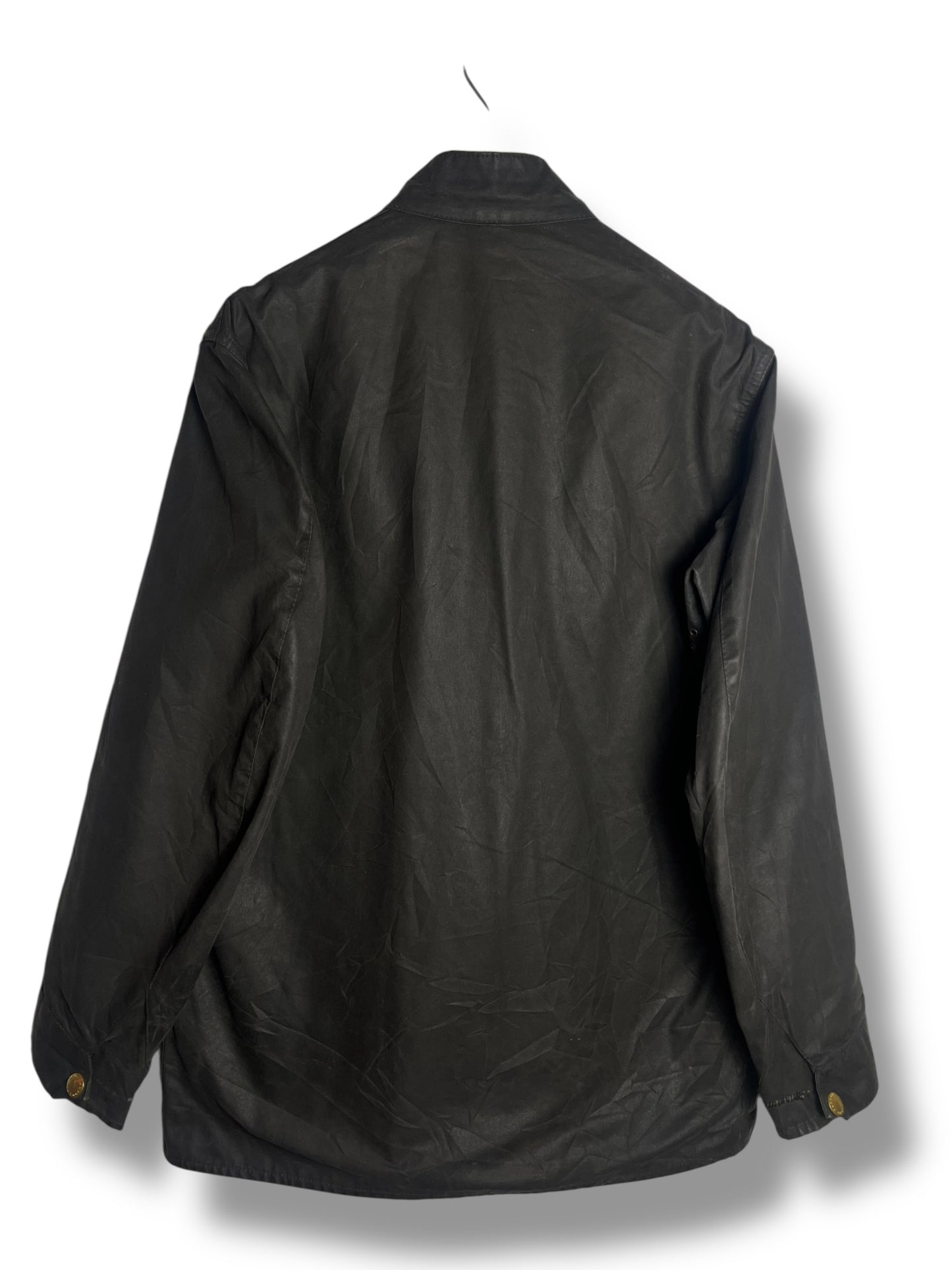 Rare Barbour International A7 Wax Jacket 1992 Navy Blue Vintage C40 UK
