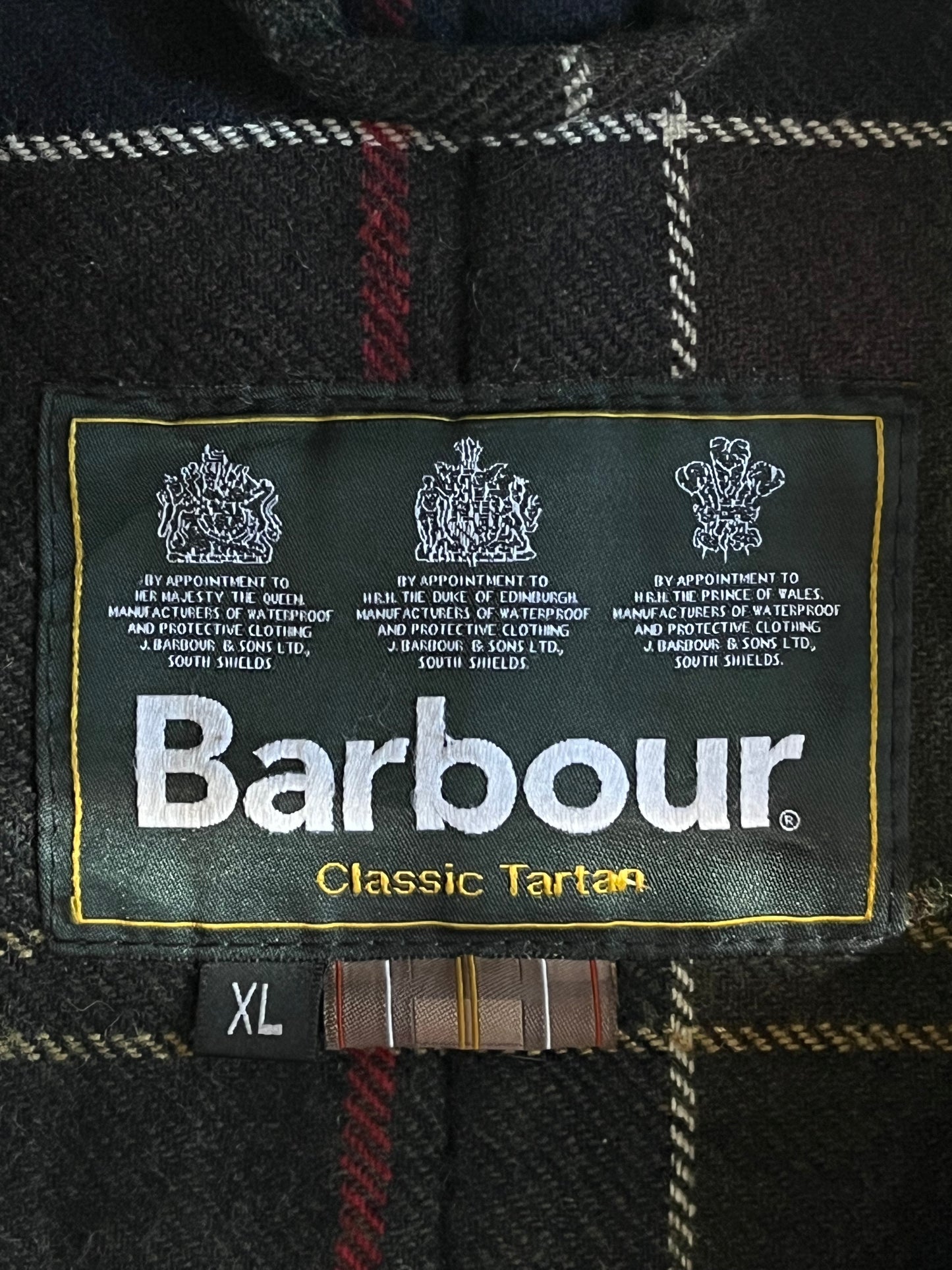 Barbour Kiltland Jacket – XL – Vintage Navy