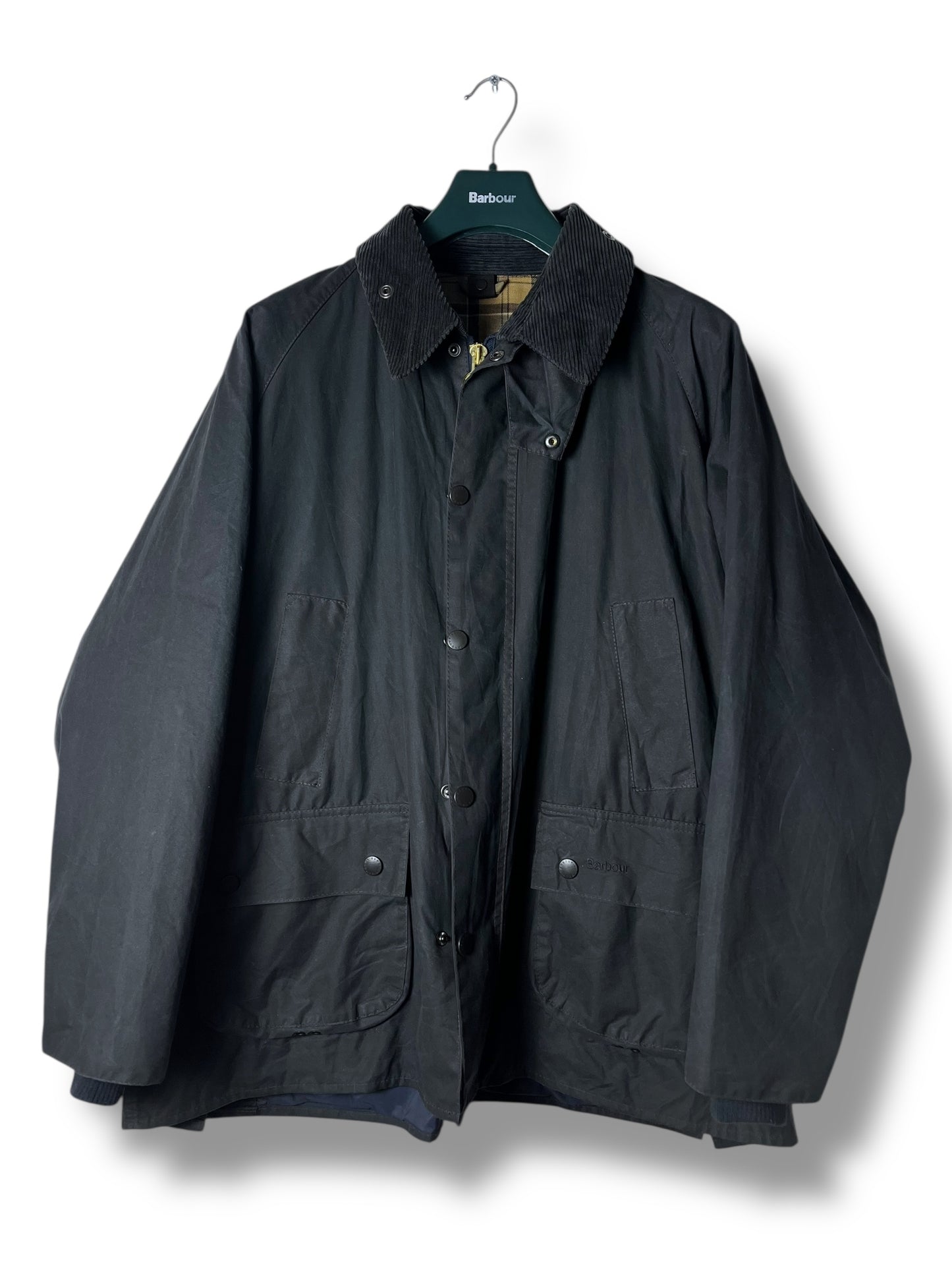Barbour Bedale Wax Jacket – Navy – C46 XL | Selected by DRAPS