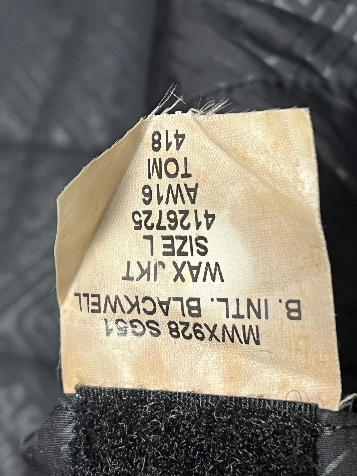 Barbour International Blackwell Wax Jacket – Sage Green – Size L - Selected by Draps