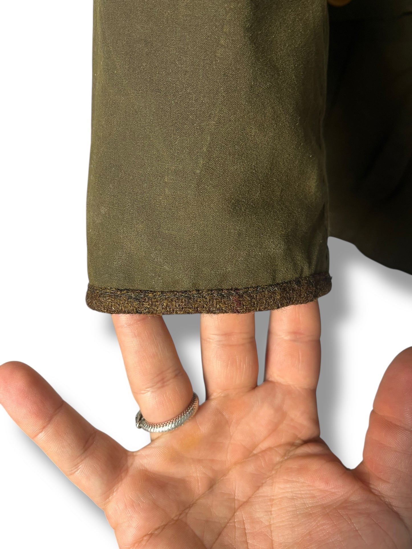 Barbour Kempt Wax Jacket – XXL (fits XL) – Moon Wool Collaboration