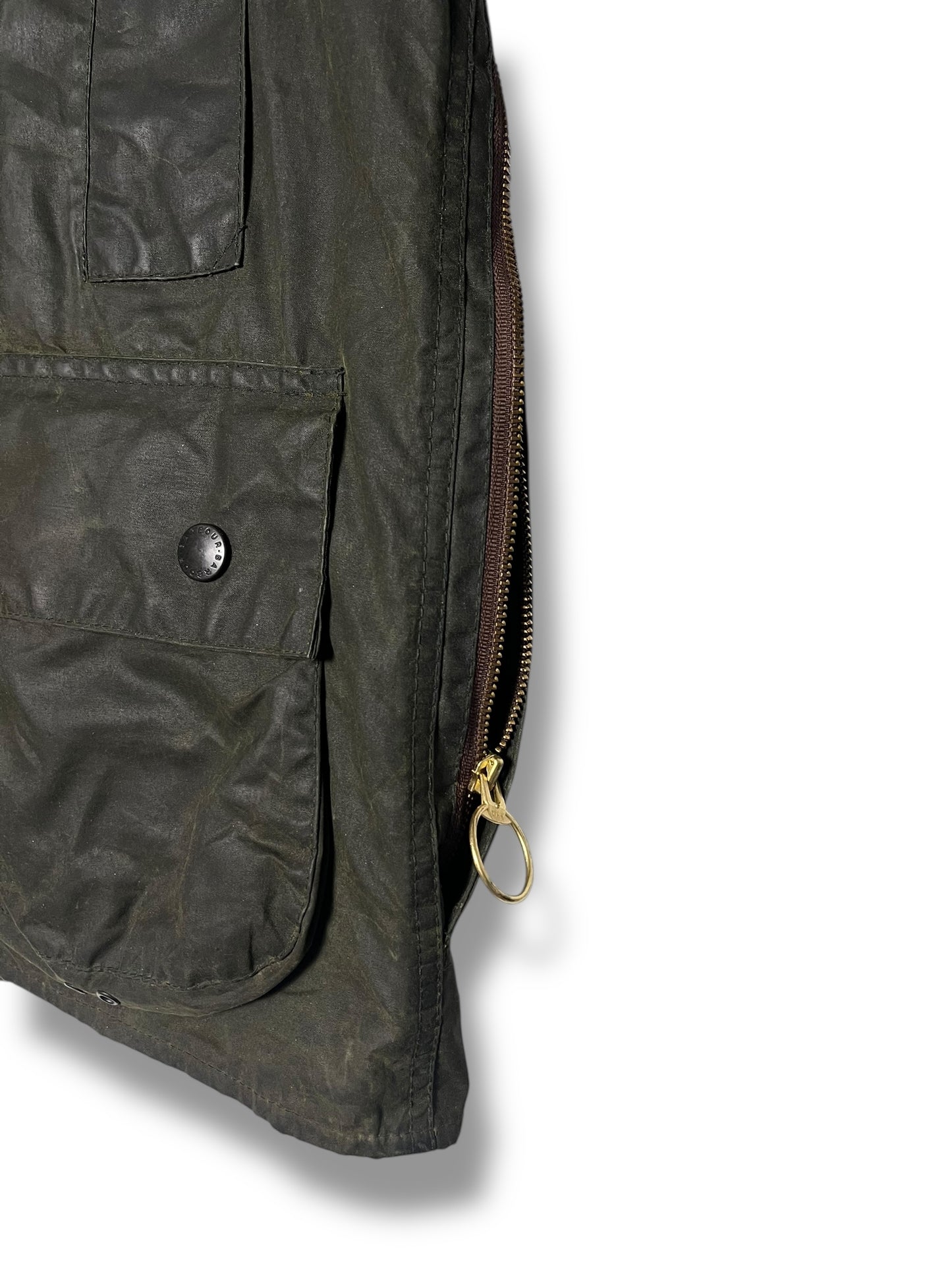 Barbour Beaufort Waxed Cotton Jacket – C42 – Sage Green (1992)