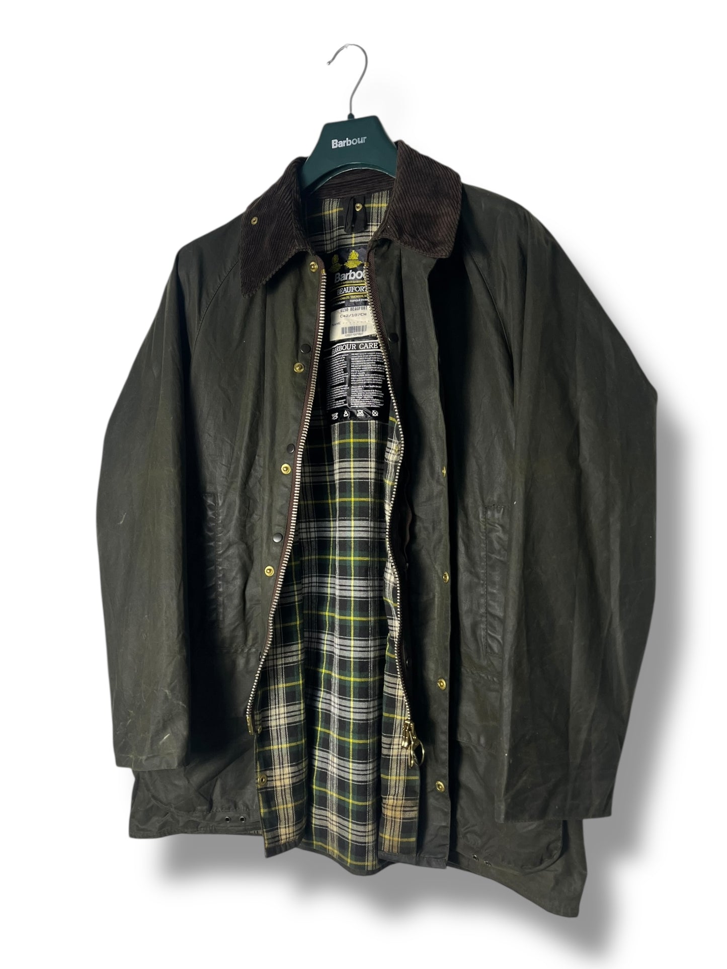 Barbour Beaufort Waxed Cotton Jacket – C42 – Sage Green (1992)