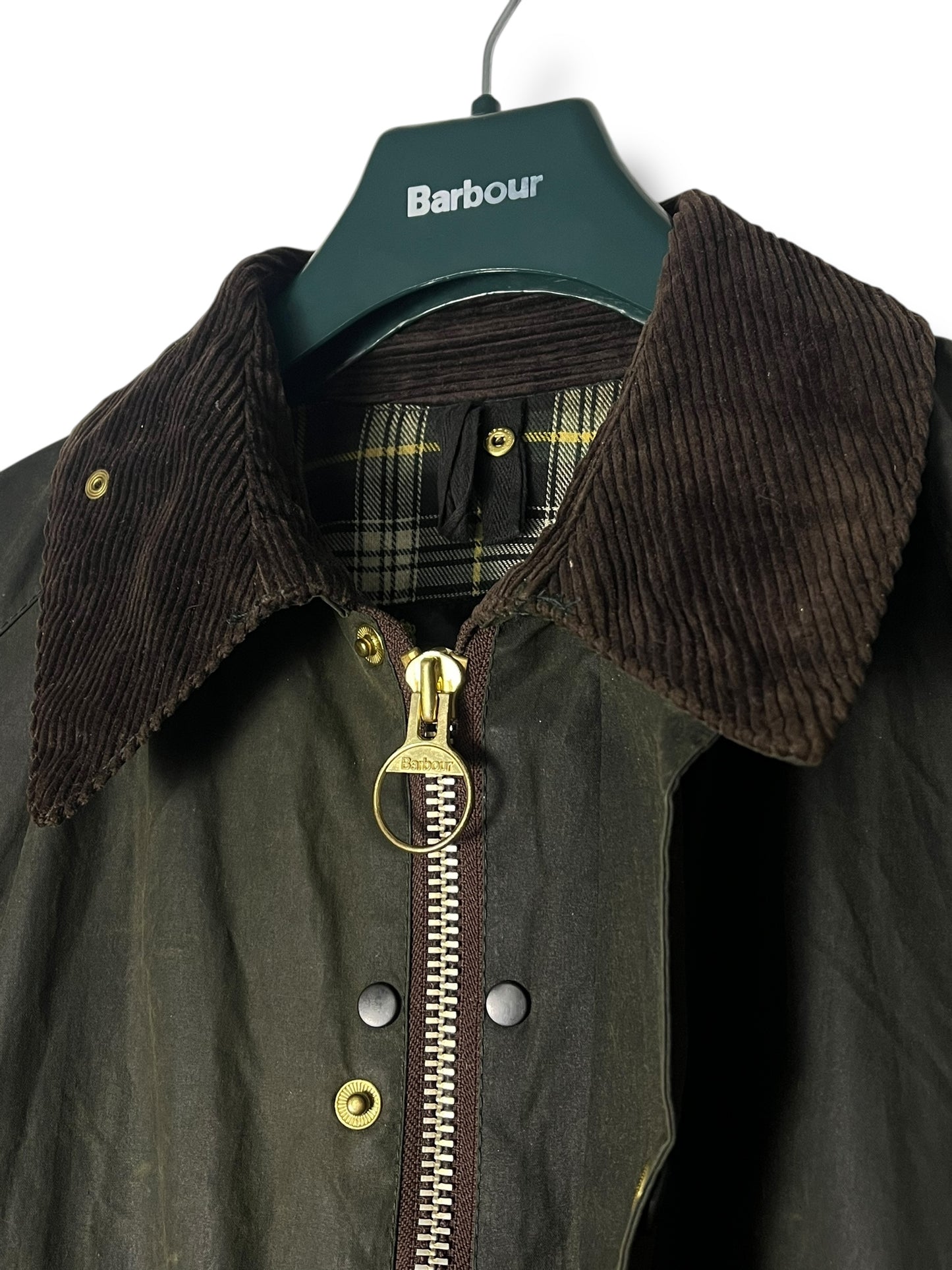 Barbour Beaufort Waxed Cotton Jacket – C42 – Sage Green (1992)