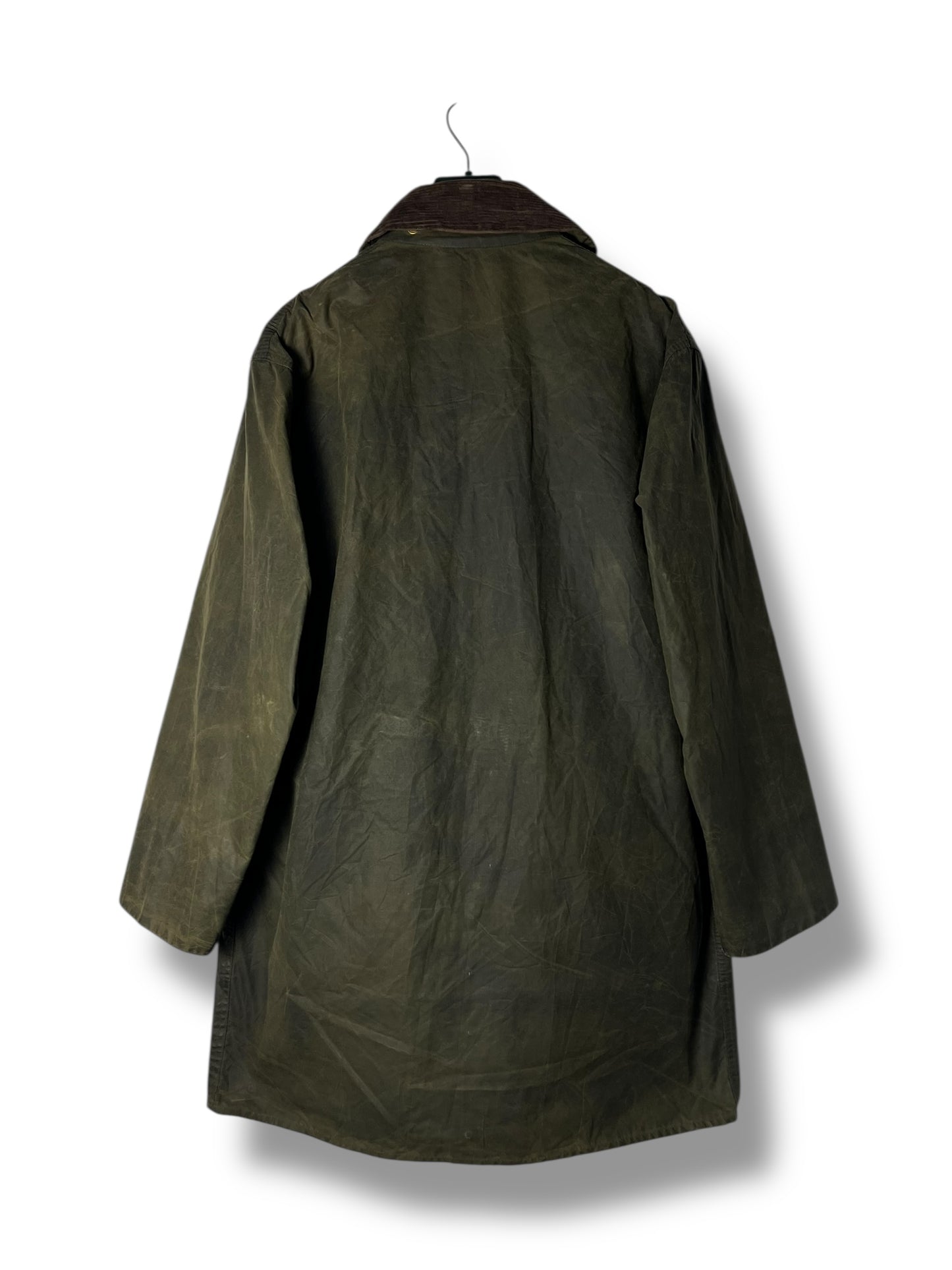 Barbour Border Jacket – Vintage Olive – C42 (L) – 1990