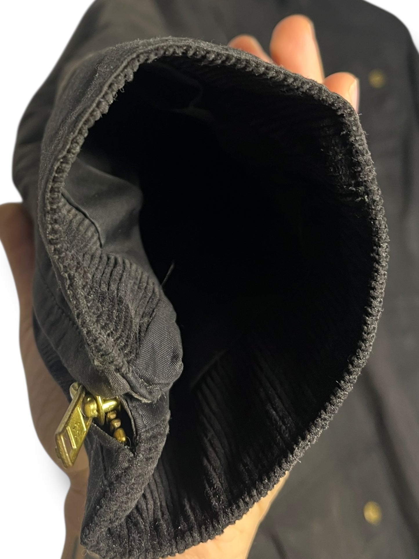 Barbour International Parka Waxed Cotton – Women’s UK16 – Black Selected by DRAPS.