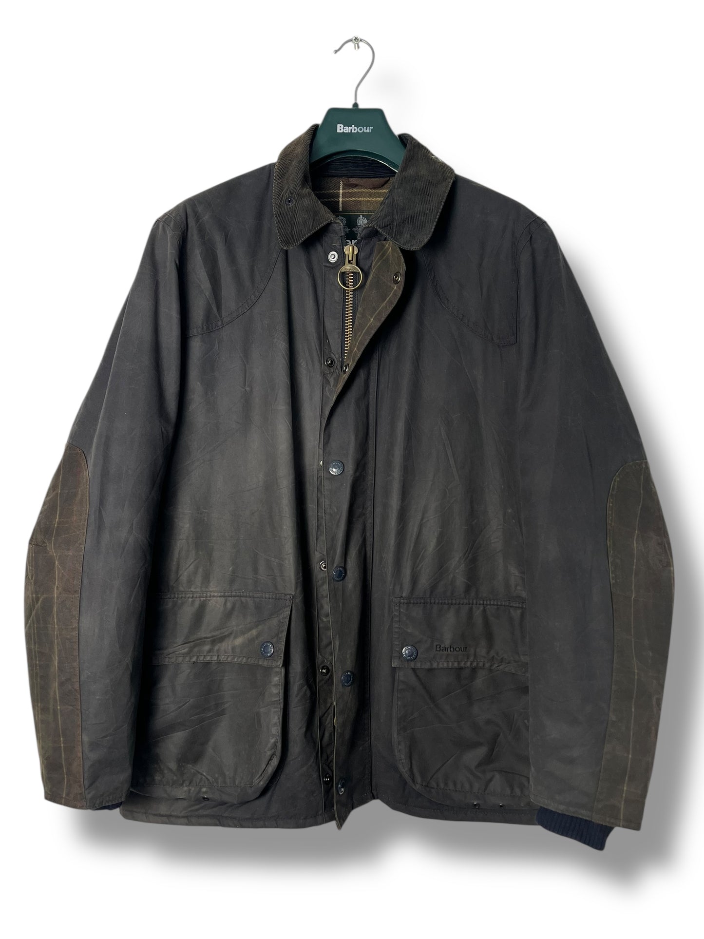 Barbour Digby Wax Jacket – Blue / Navy – XL (fits Large)