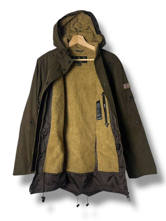 Barbour Winter Force Parka Olive UK18 XL