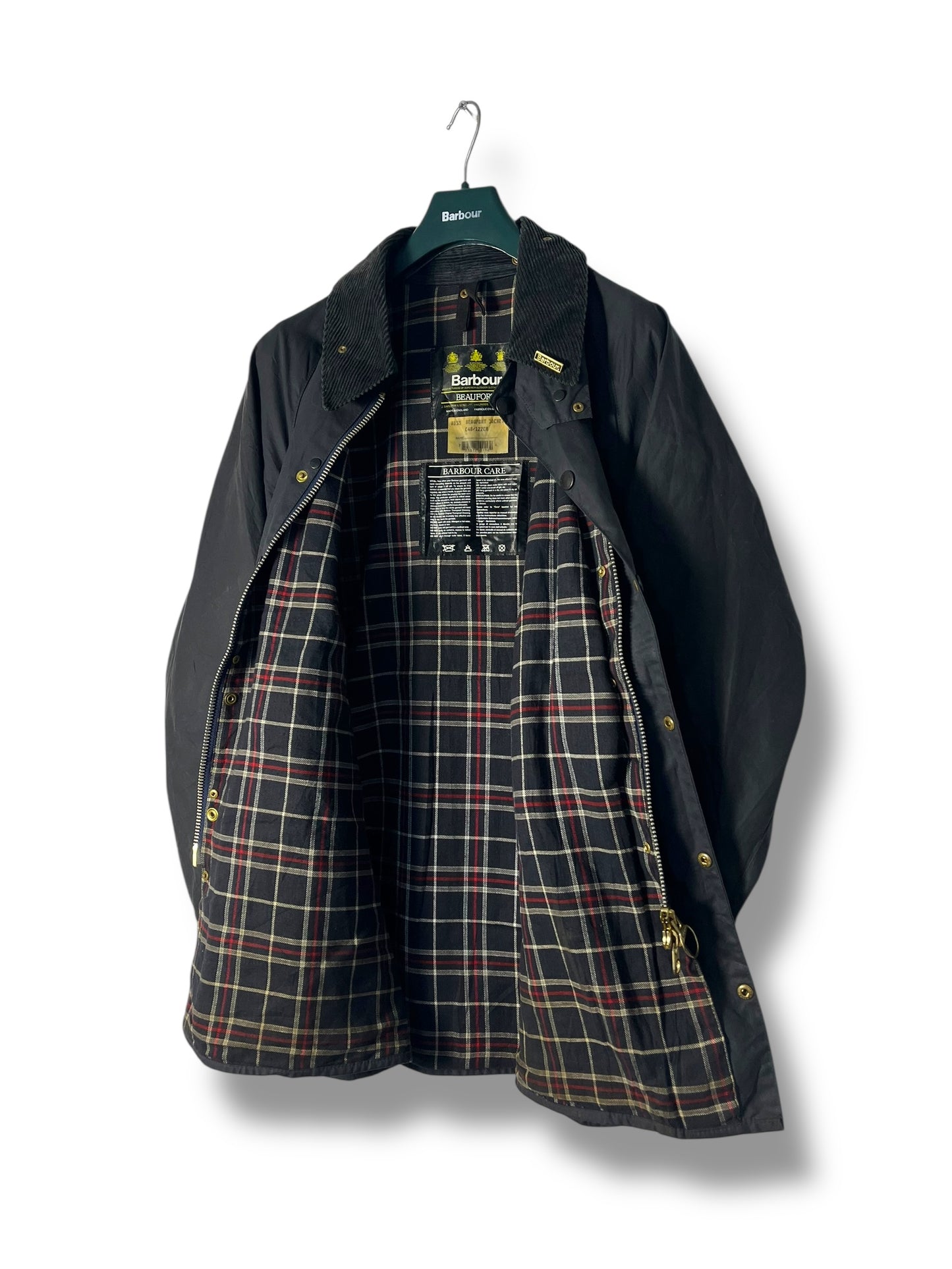 Barbour Beaufort C48 Vintage Navy 1994 – Iconic Wax Jacket