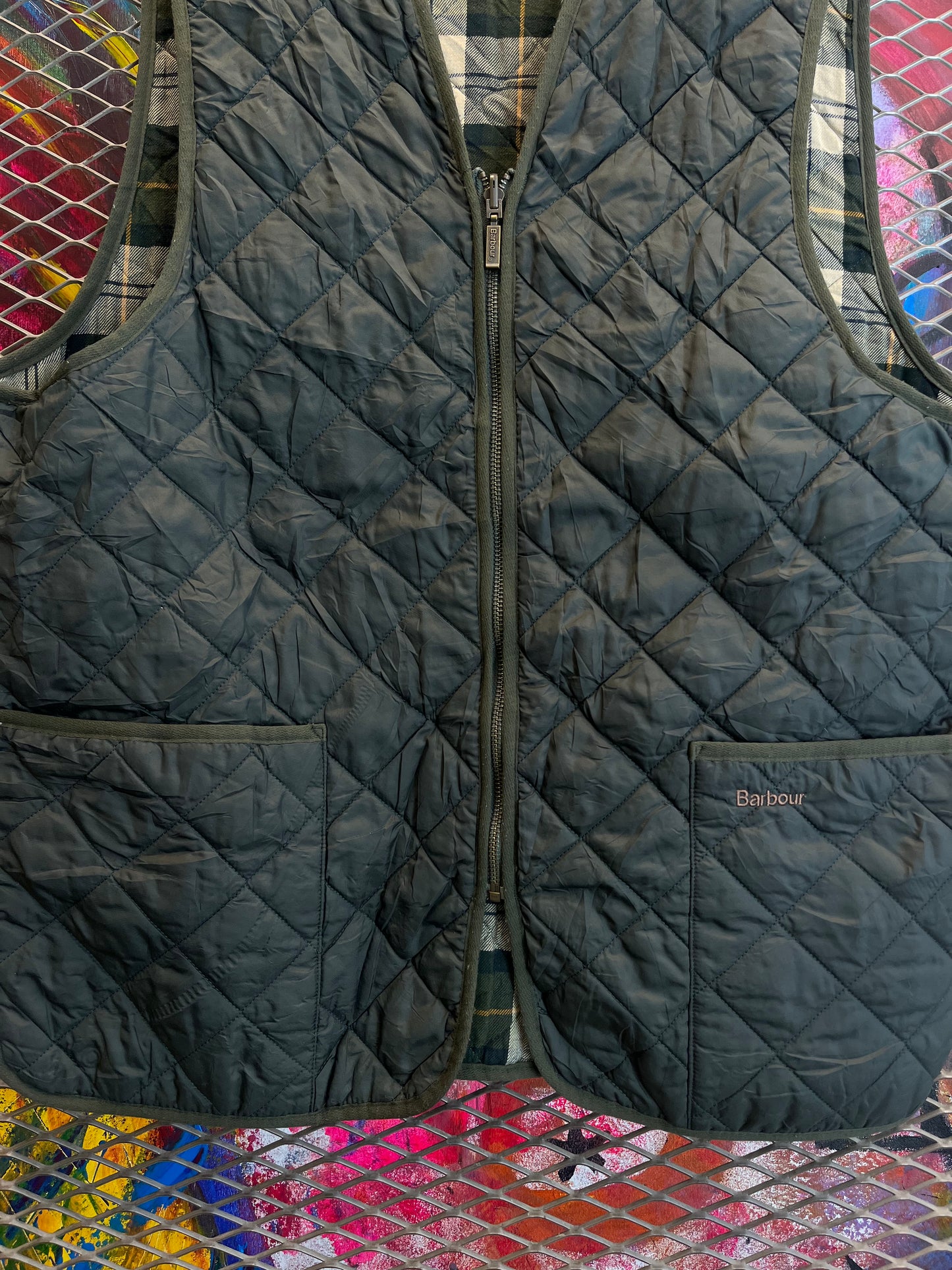 Barbour Quilted Liner Bodywarmer – Green – C46