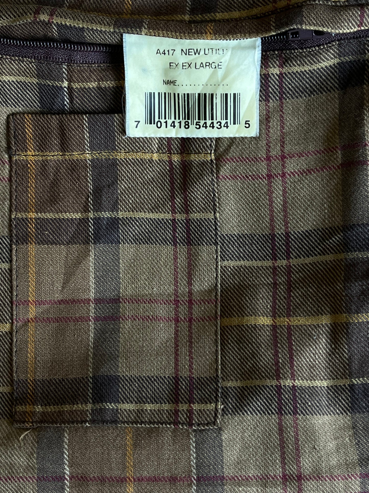 Barbour New Utility XXL – Vintage Rust Brown