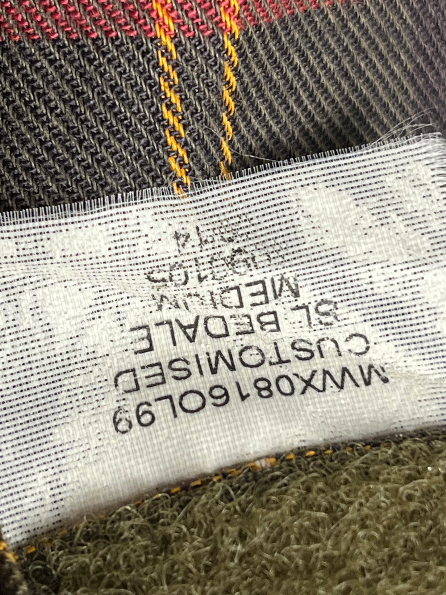 Barbour Customised Bedale – Dept (B) Lightweight Wax Jacket Green M