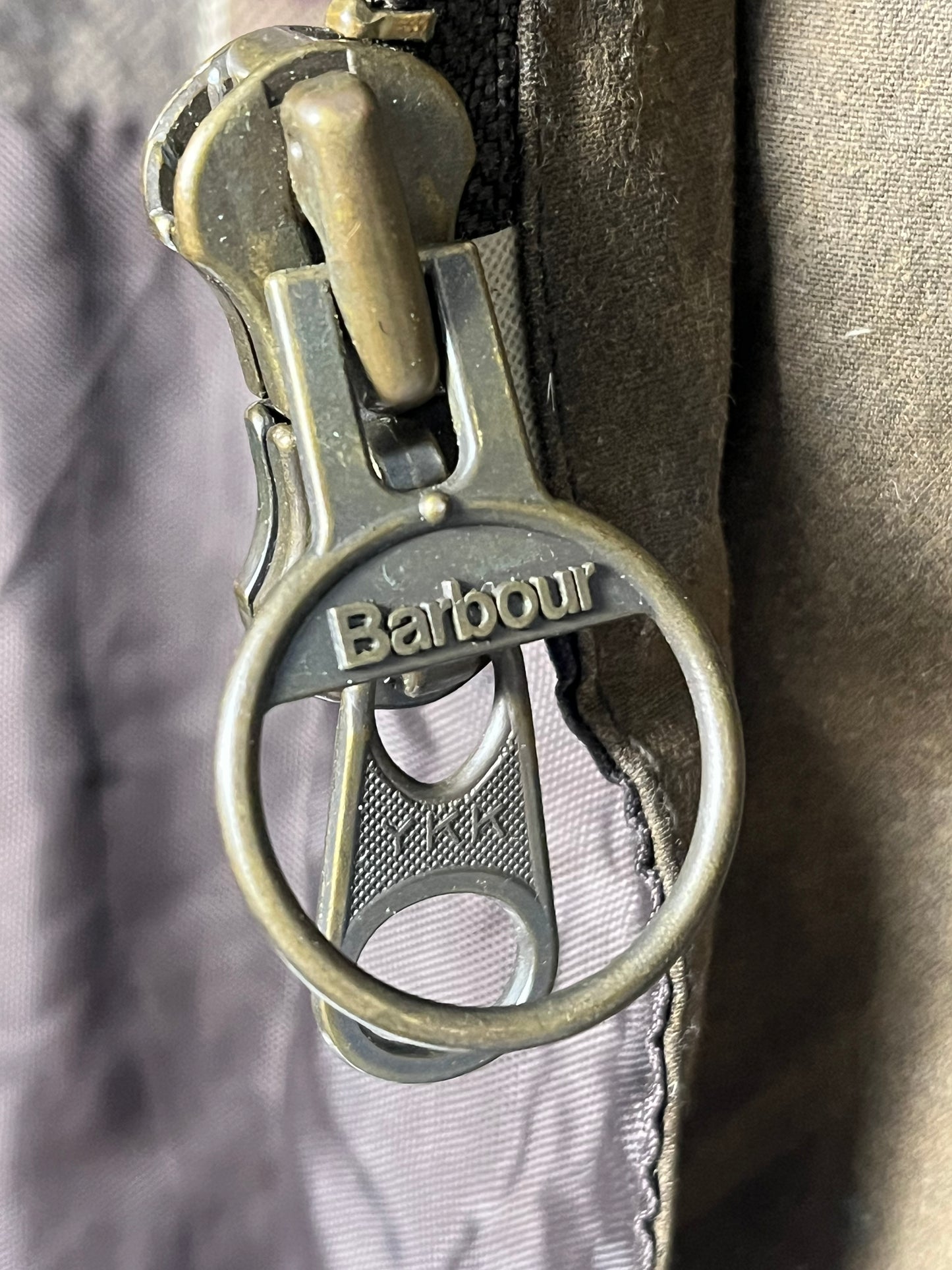 Barbour Bristol Jacket Wax Jacket – Olive – Size L