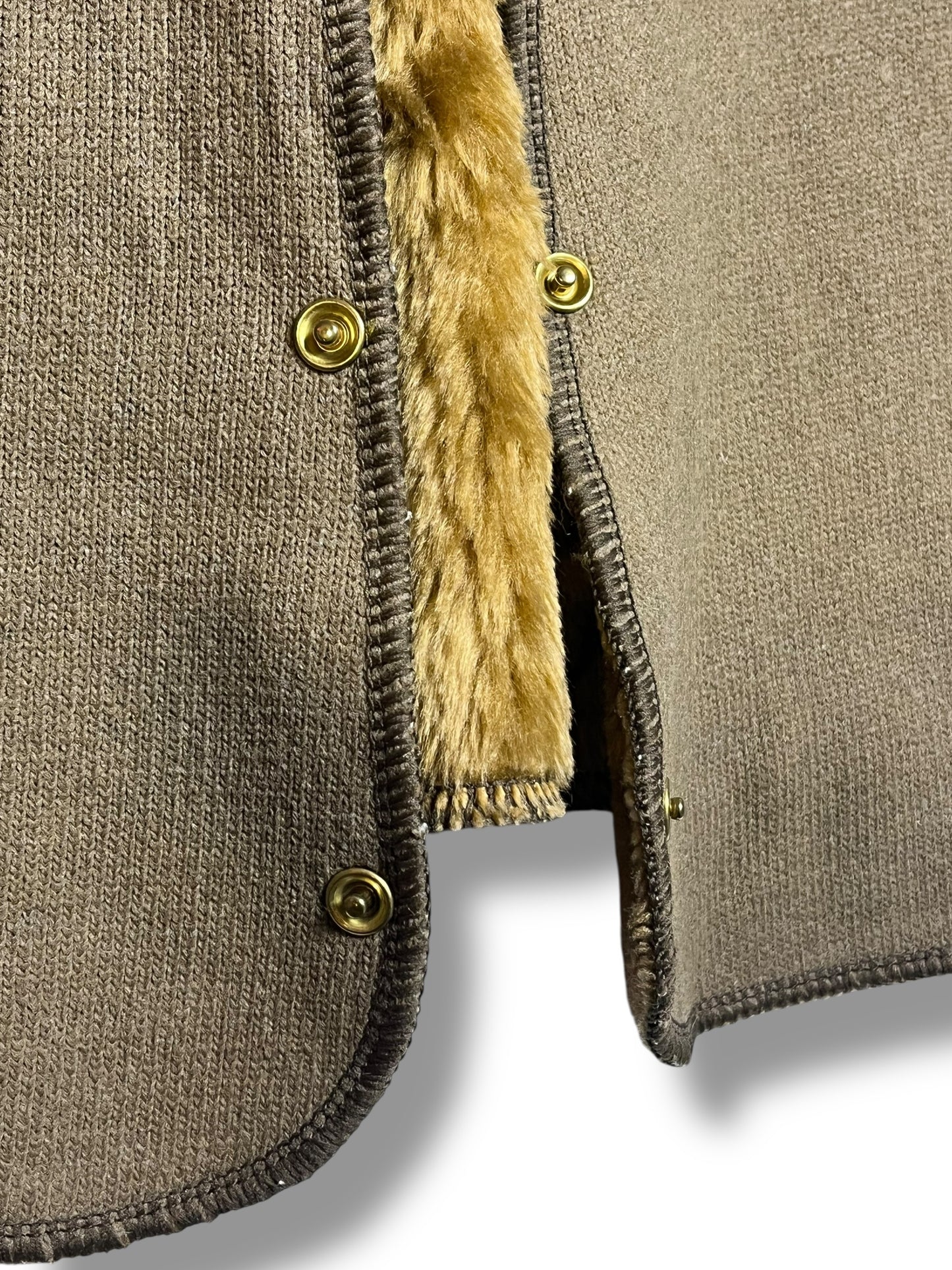 A297 Barbour Vintage C46 Bodywarmer Liner Button Version