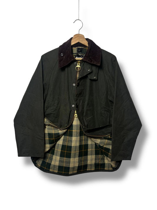 Barbour Beaufort Wax Jacket – Sage – C34 (XS)