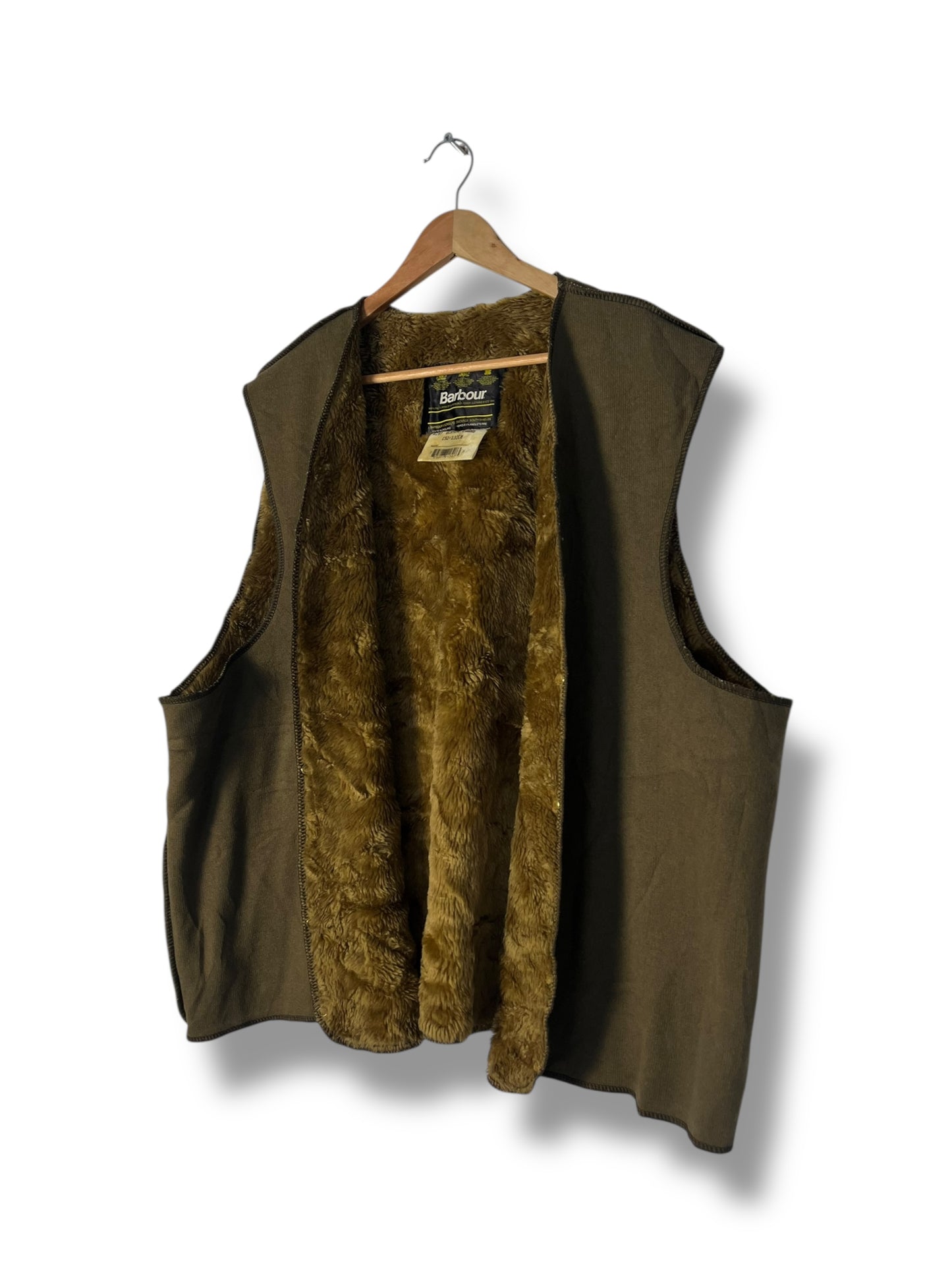 Barbour Vintage Body Warmer Liner C52 – Button Clip