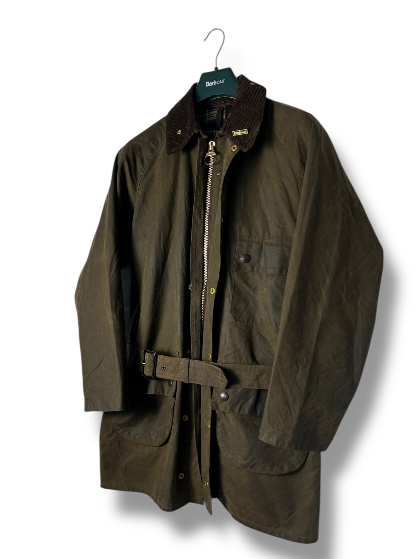 Barbour Solway Zipper – C38 – 1980s – Olive Selected by DRAPS.