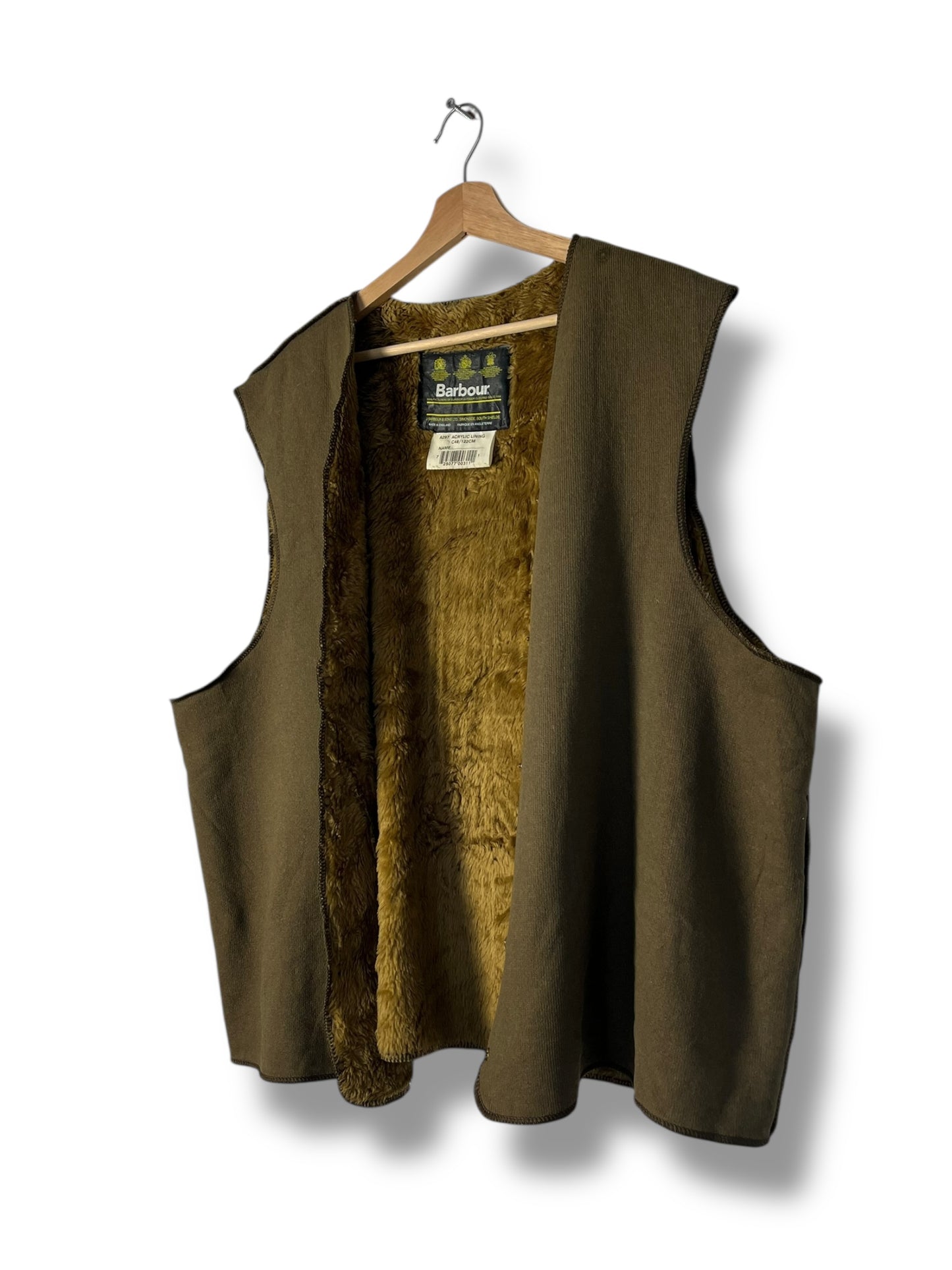 Barbour Vintage Body Warmer C48 Liner – Button Clip