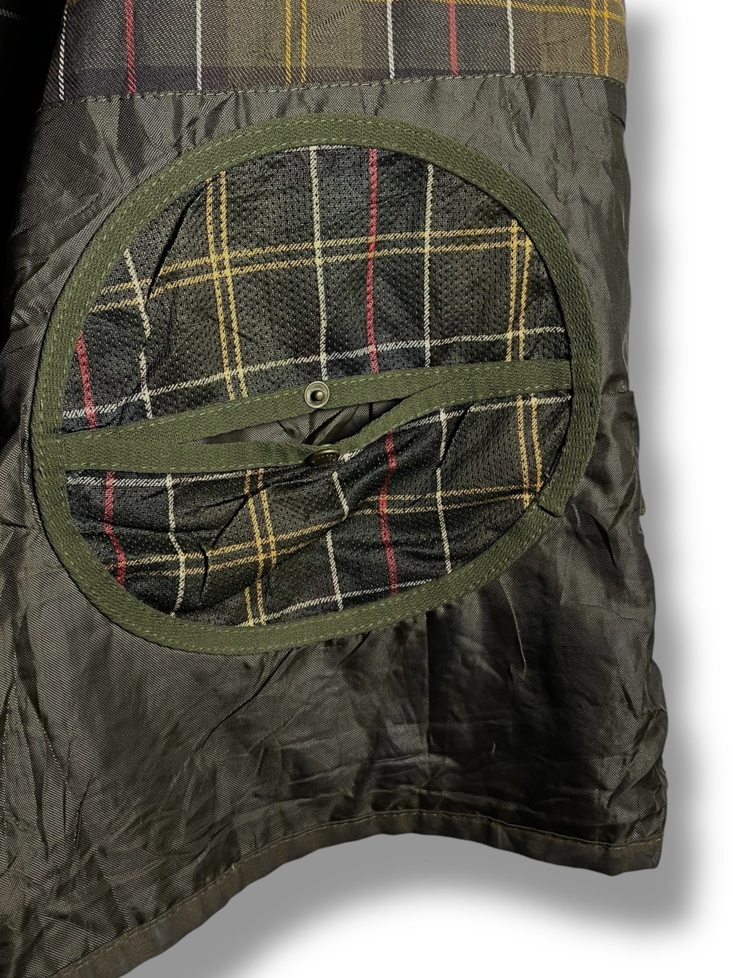 Barbour Customised Bedale – Dept (B) Lightweight Wax Jacket Green M