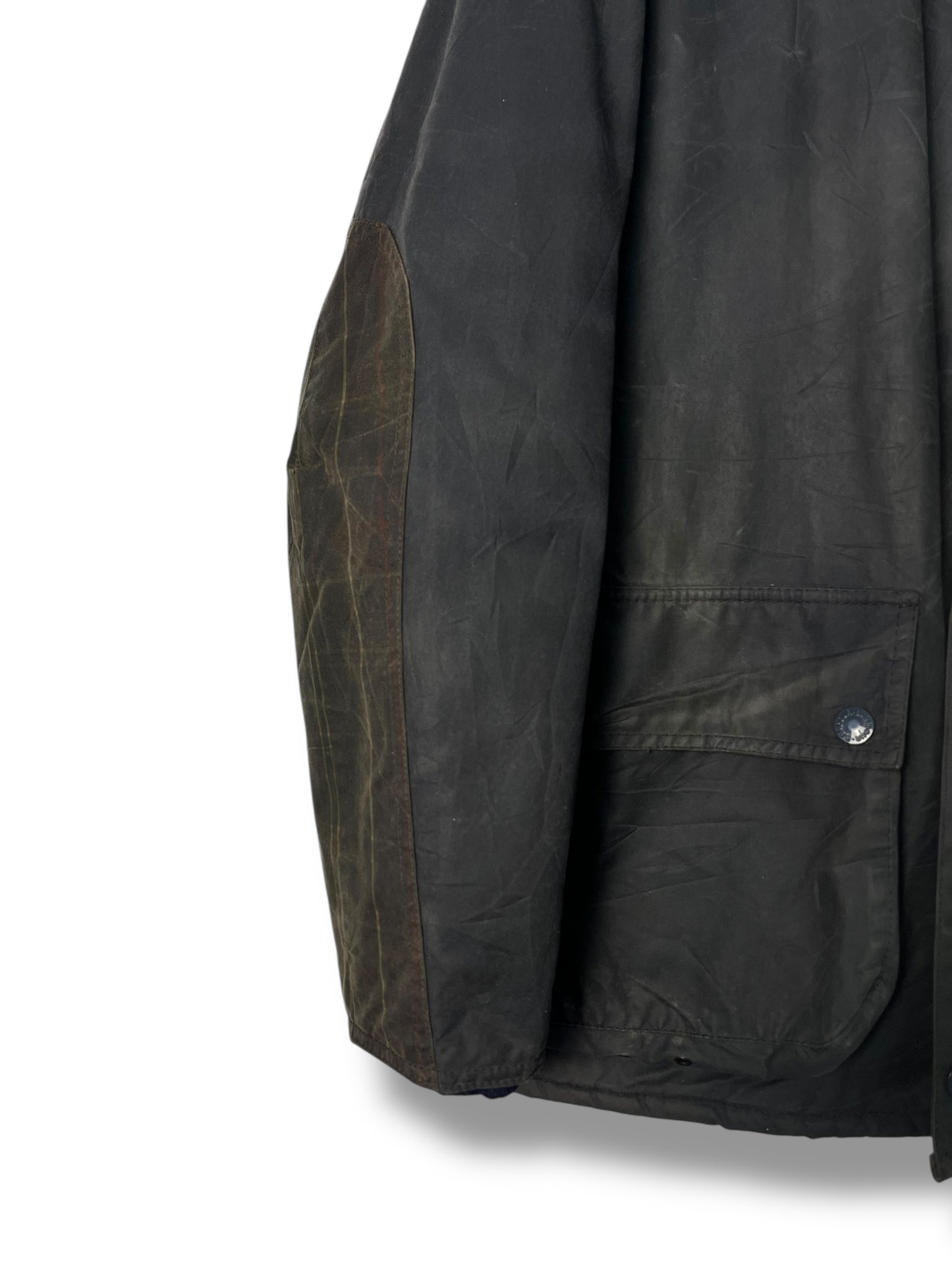 Barbour Digby Wax Jacket – Blue / Navy – XL (fits Large)