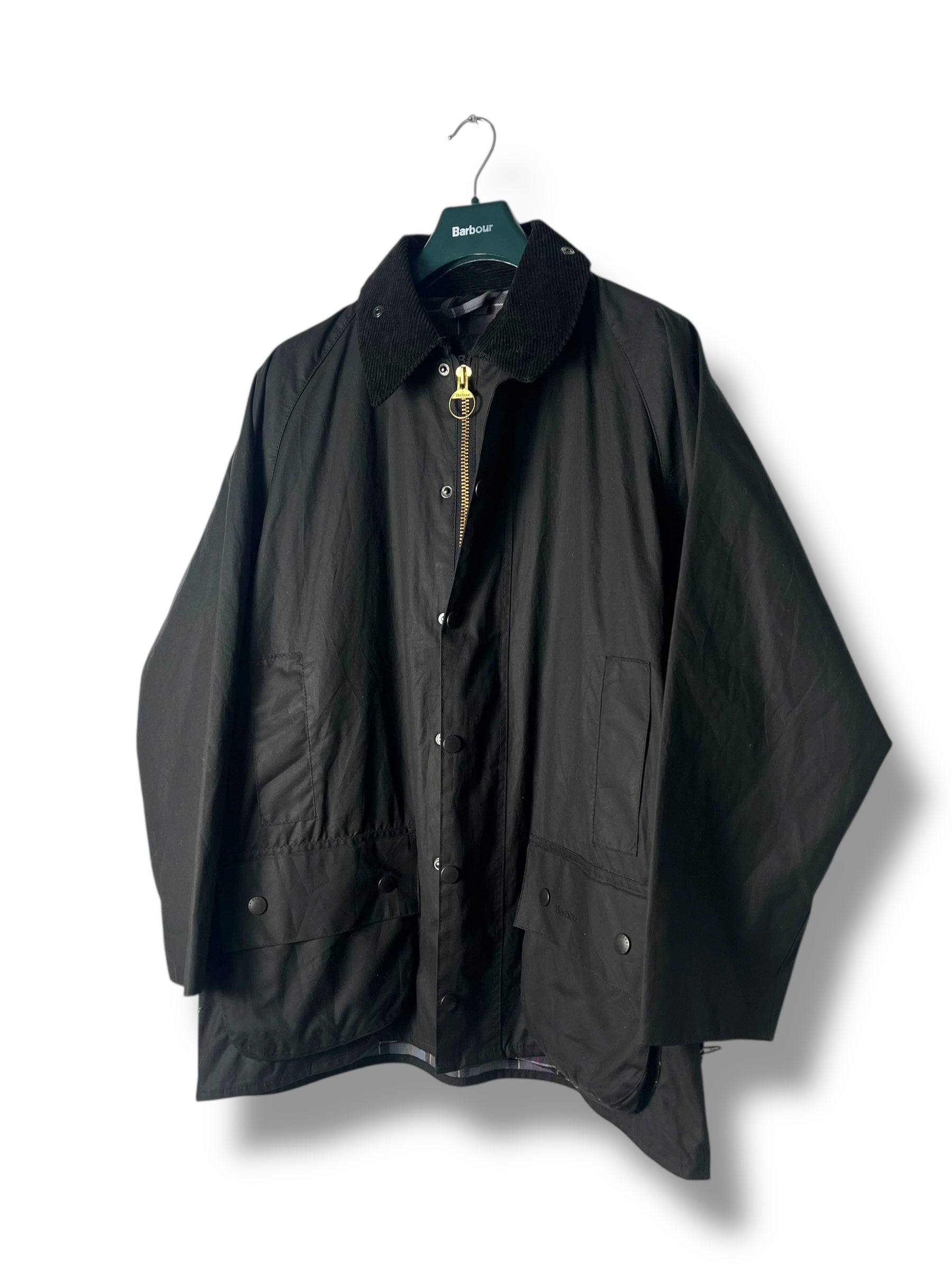 Barbour Beaufort ジャケット　48 ライナー付き Barbour Men's Beaufort Waxed Cotton Jacket 48 Sage at Amazon Men's