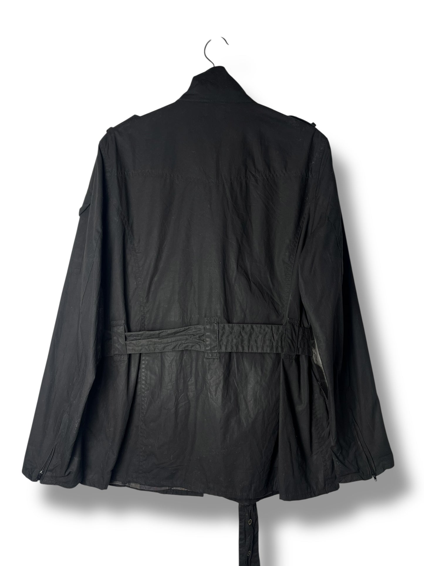 Barbour International Flyweight Jacket – Black – Size 16/XL