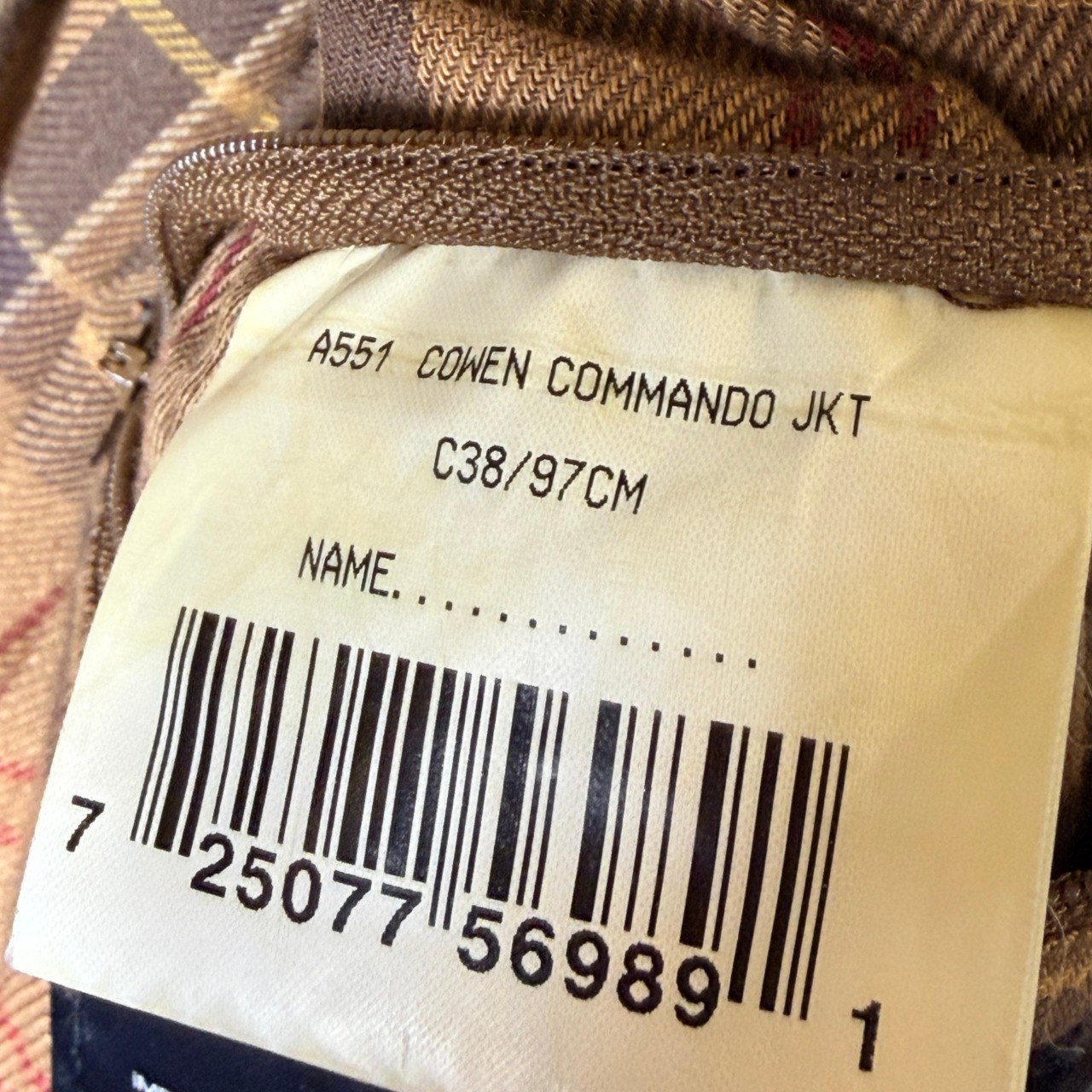 Rare Cowen Commando L RUST C38