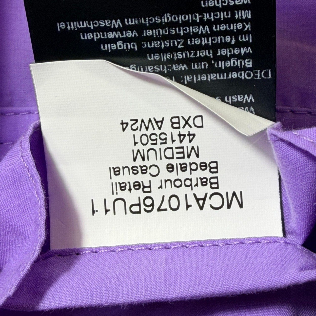 Retail Bedale Summer M Violet