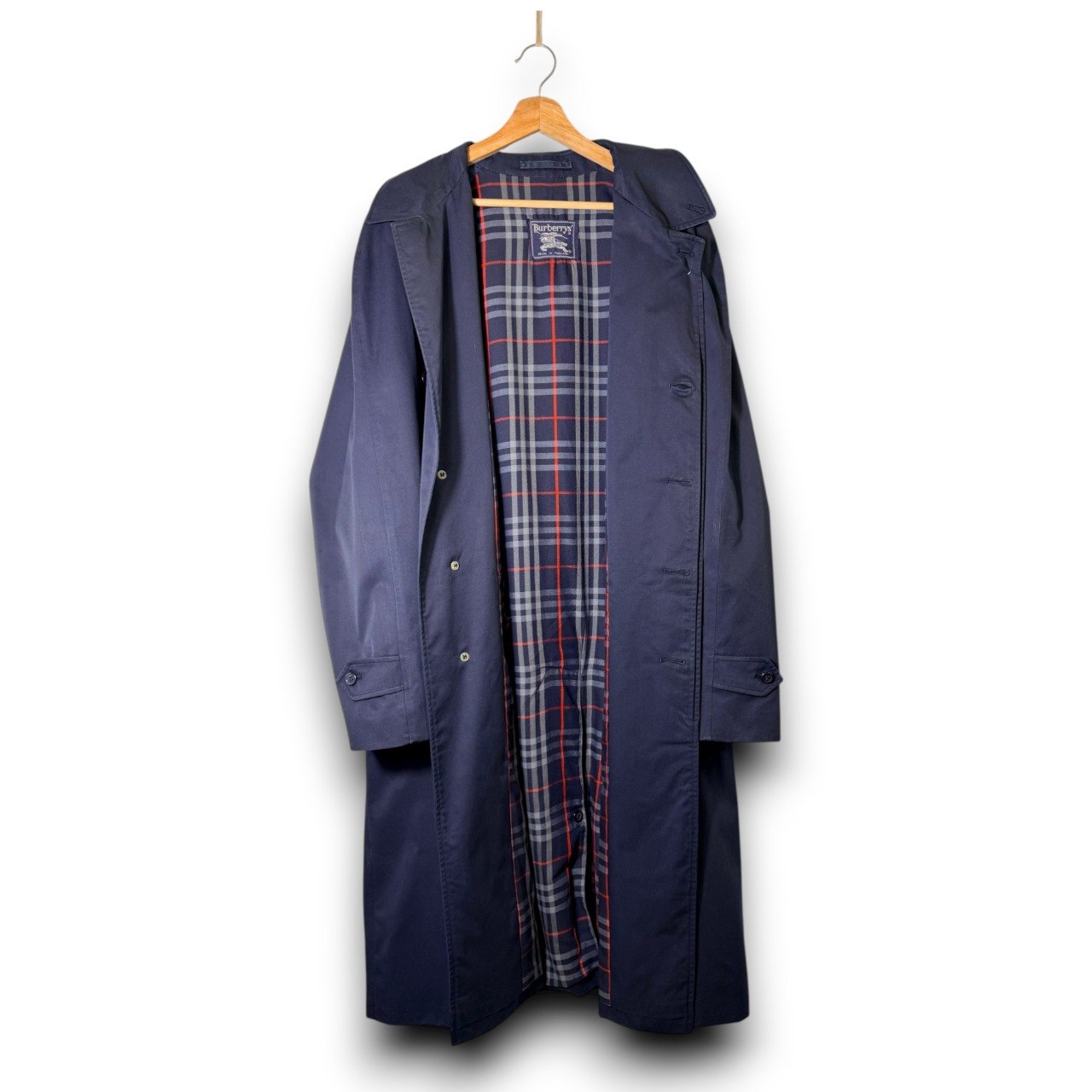 Burberry Trenc COat 50 XXL Blu