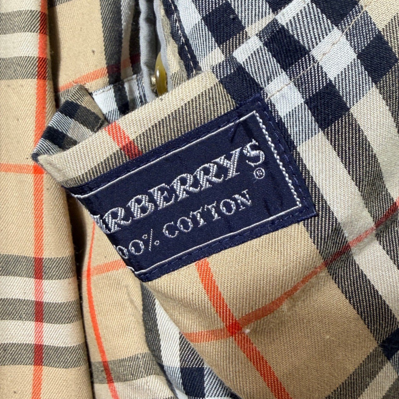 Burberry Trench Coat Double Breasted XL Beige