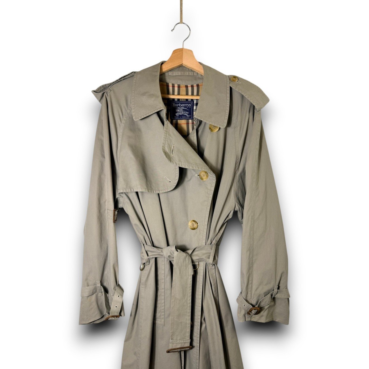 Burberry Trench Coat Double Breasted XL Beige