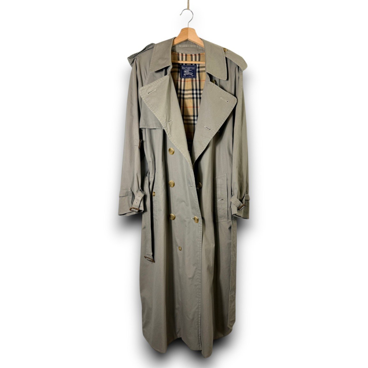 Burberry Trench Coat Double Breasted XL Beige