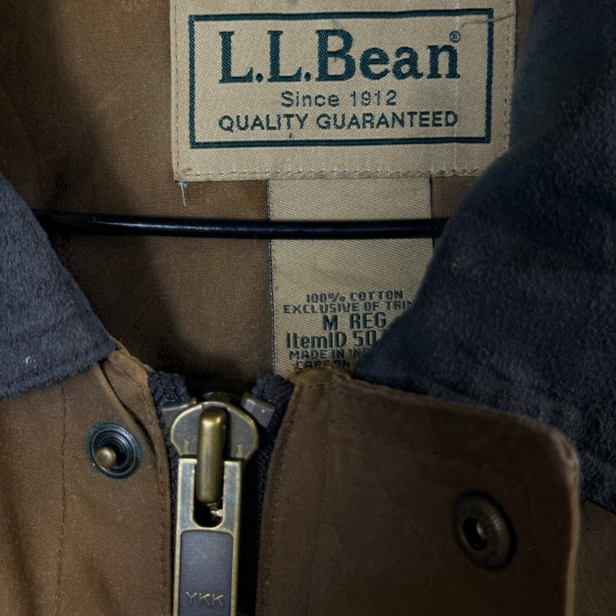 L.L. Bean L Mustard