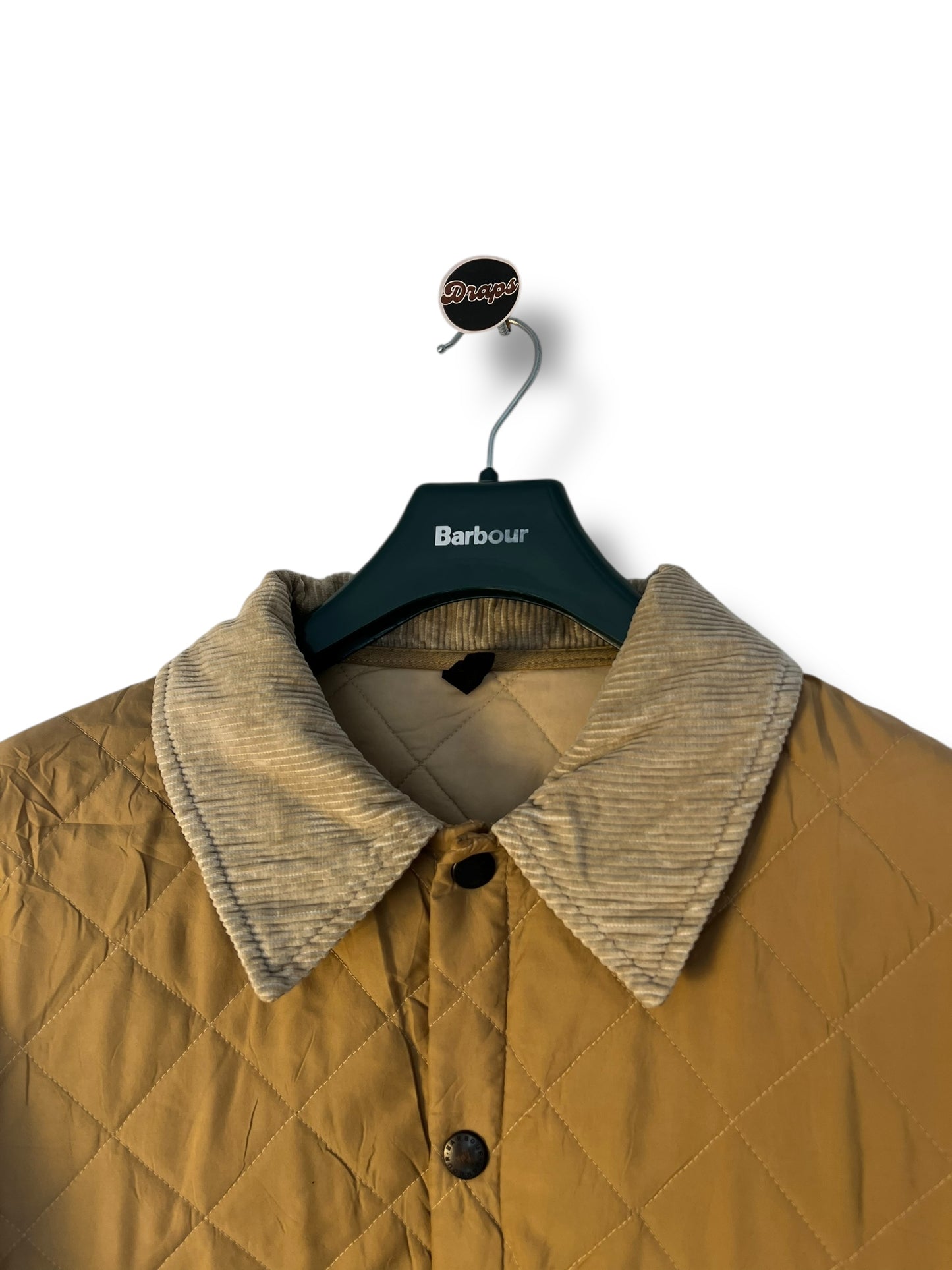 Barbour Eskdale Quilted Jacket – Cream – Size XL