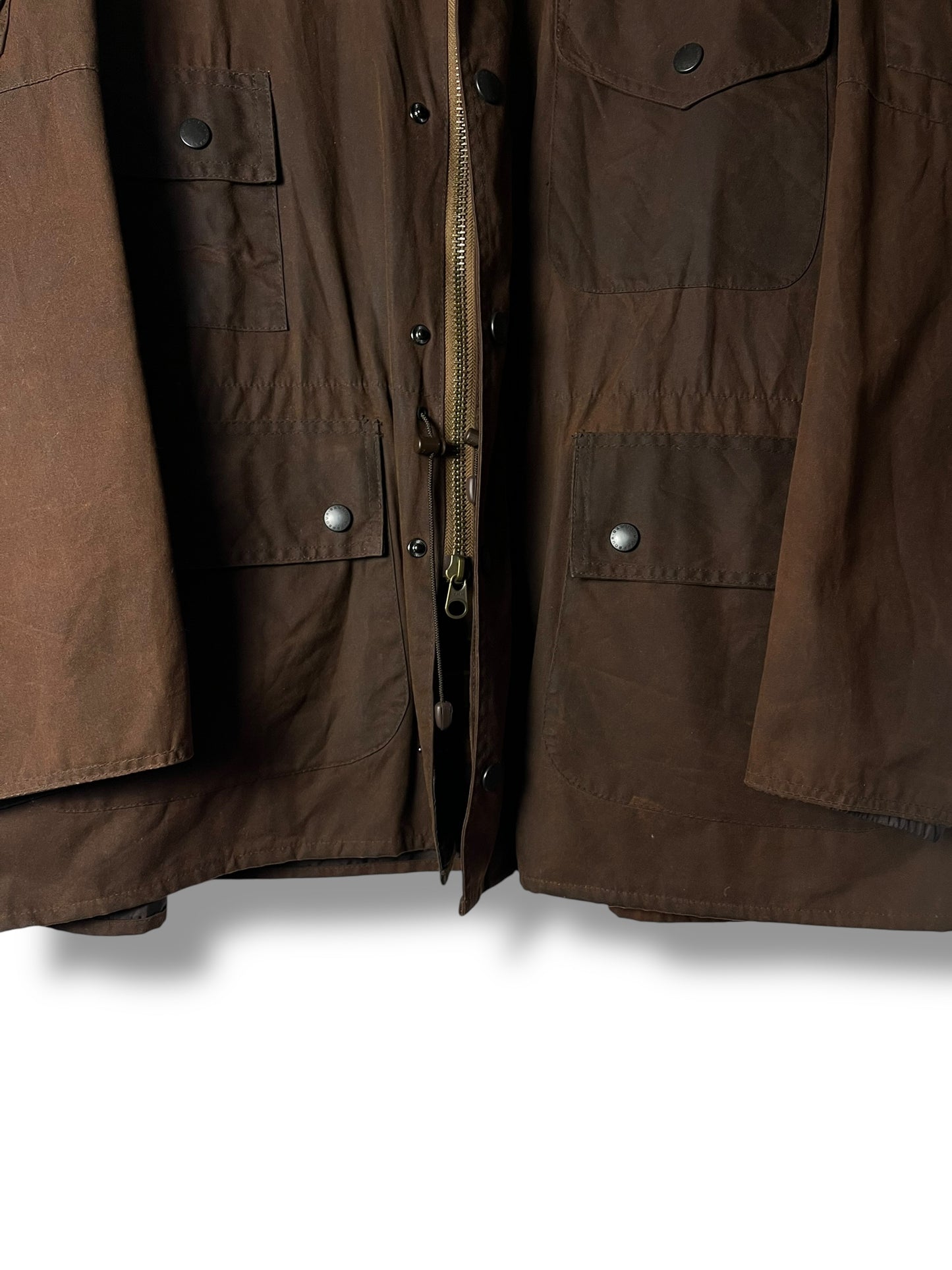 Rare Barbour Cowen Commando Jacket – Rust – C48