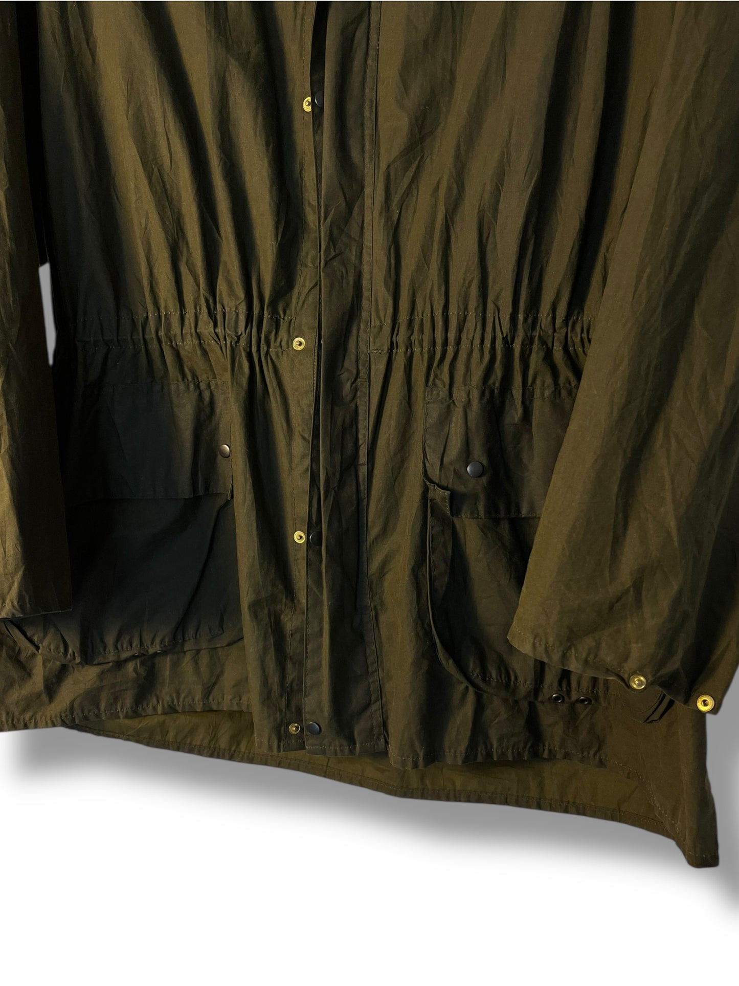 Barbour Unlined Durham – C44 – Green – Wax Jacket