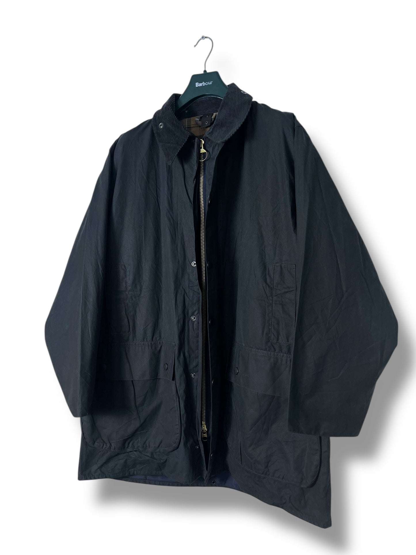 Barbour Border Jacket – Navy – C46 / 117cm