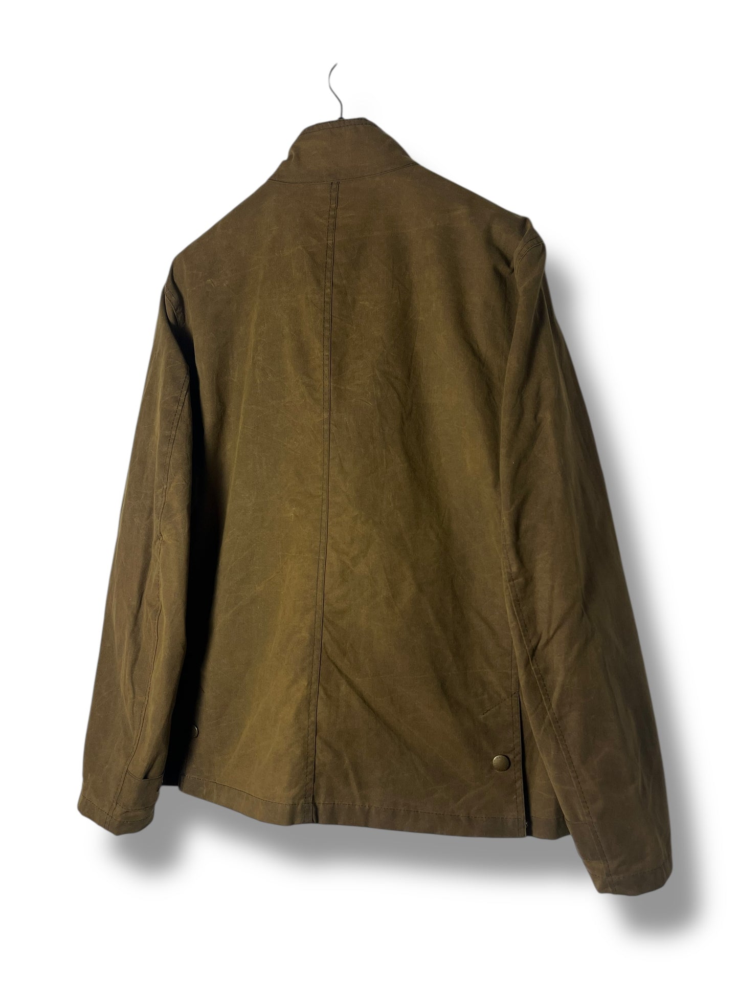 Barbour Nixol Wax Jacket – Mustard – Vintage – Fits L (Tagged XL)